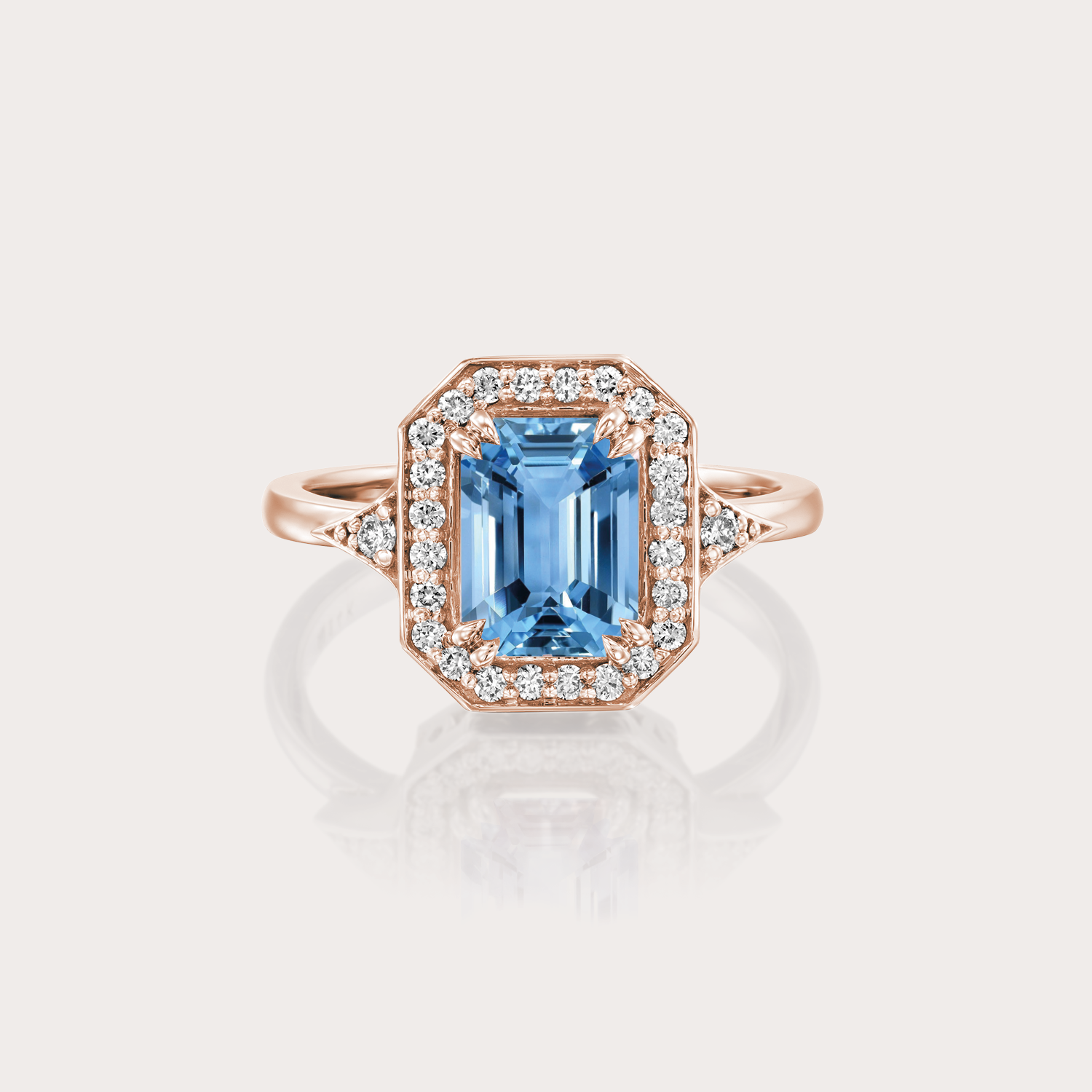 Katerina Ring With Blue Topaz