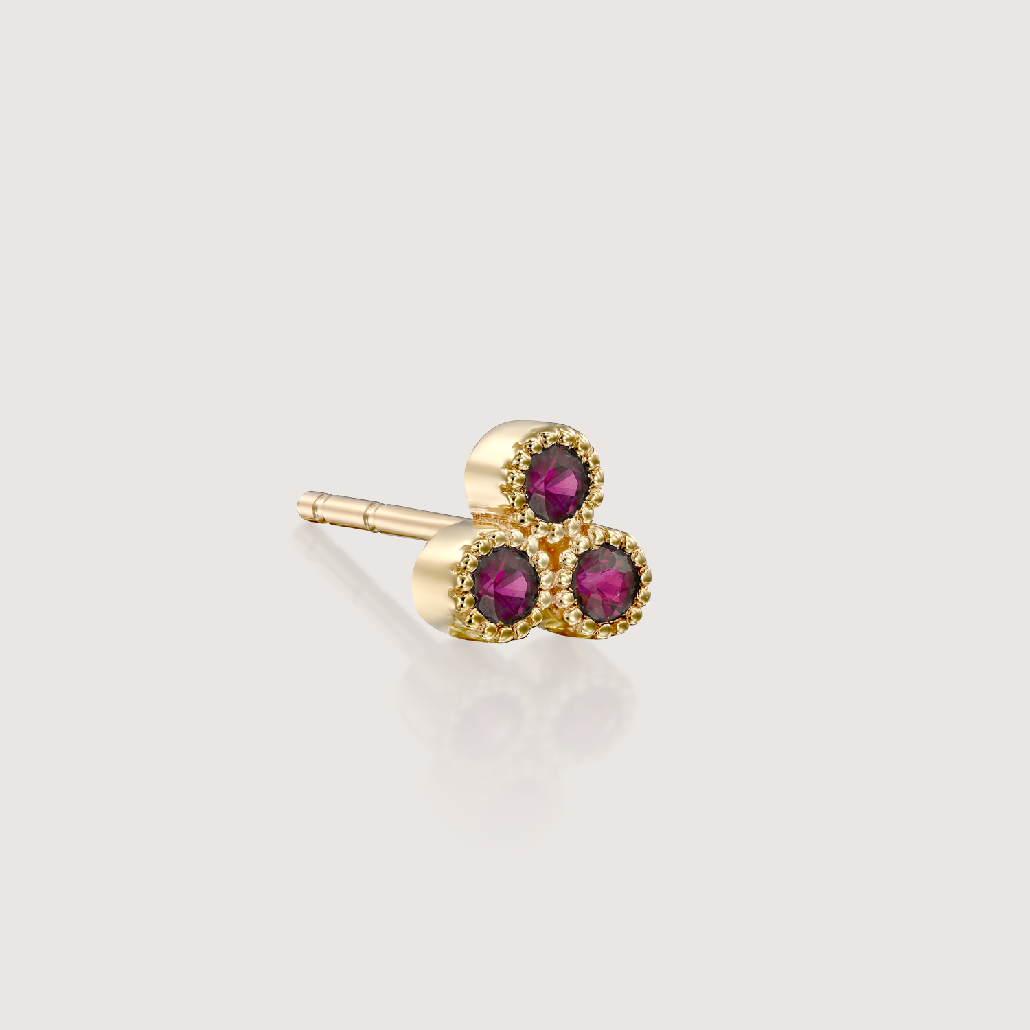 Henrietta Ruby Earring