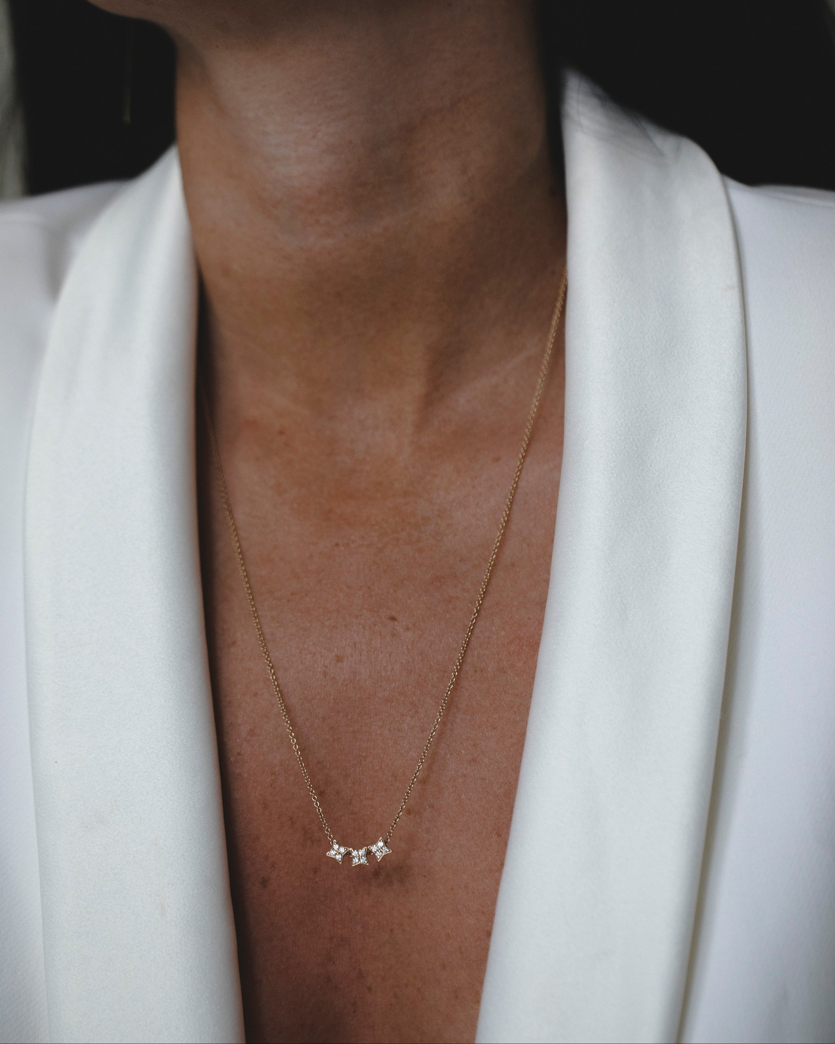 Jupiter Necklace with Diamonds