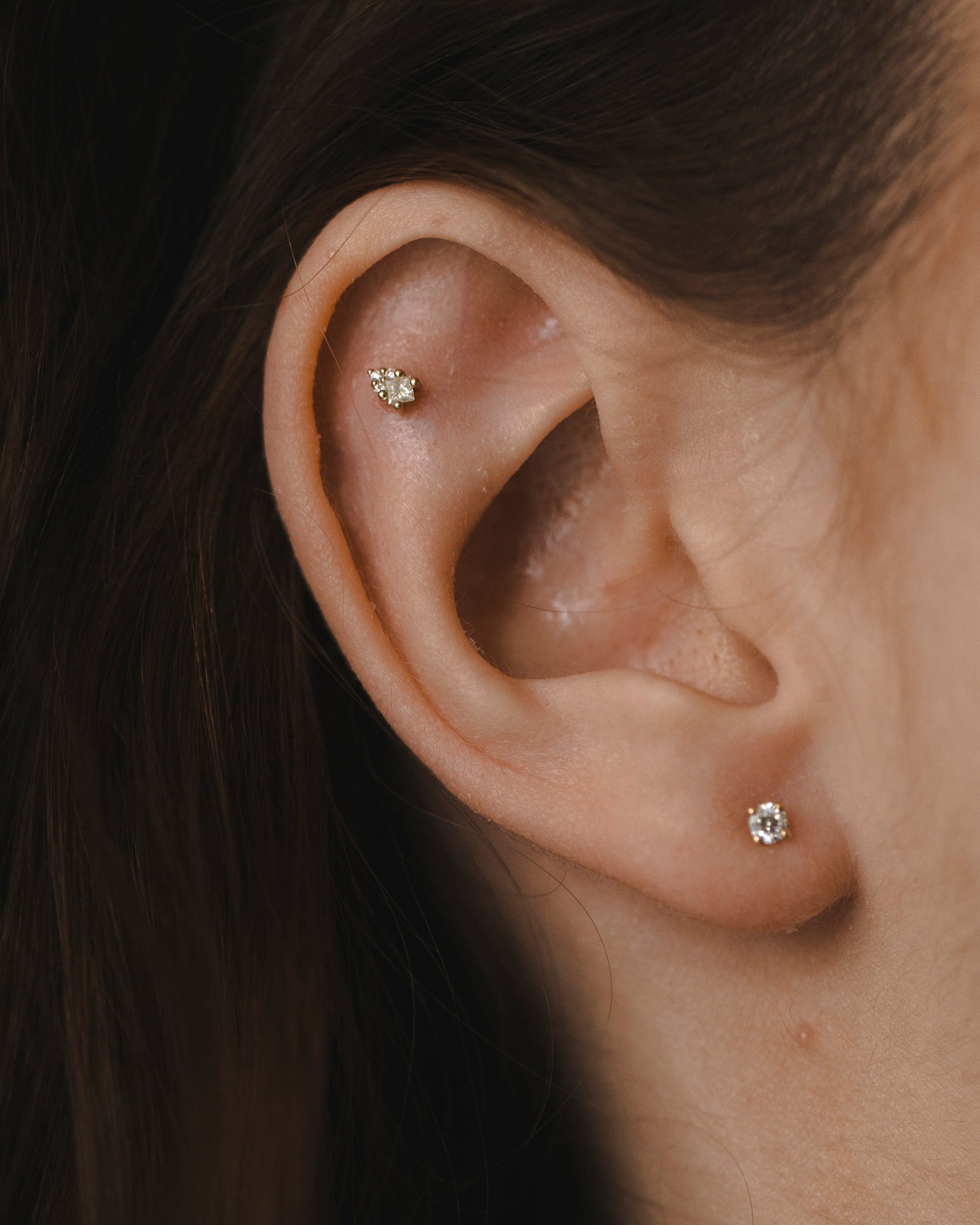 Juliette Piercing With Diamonds