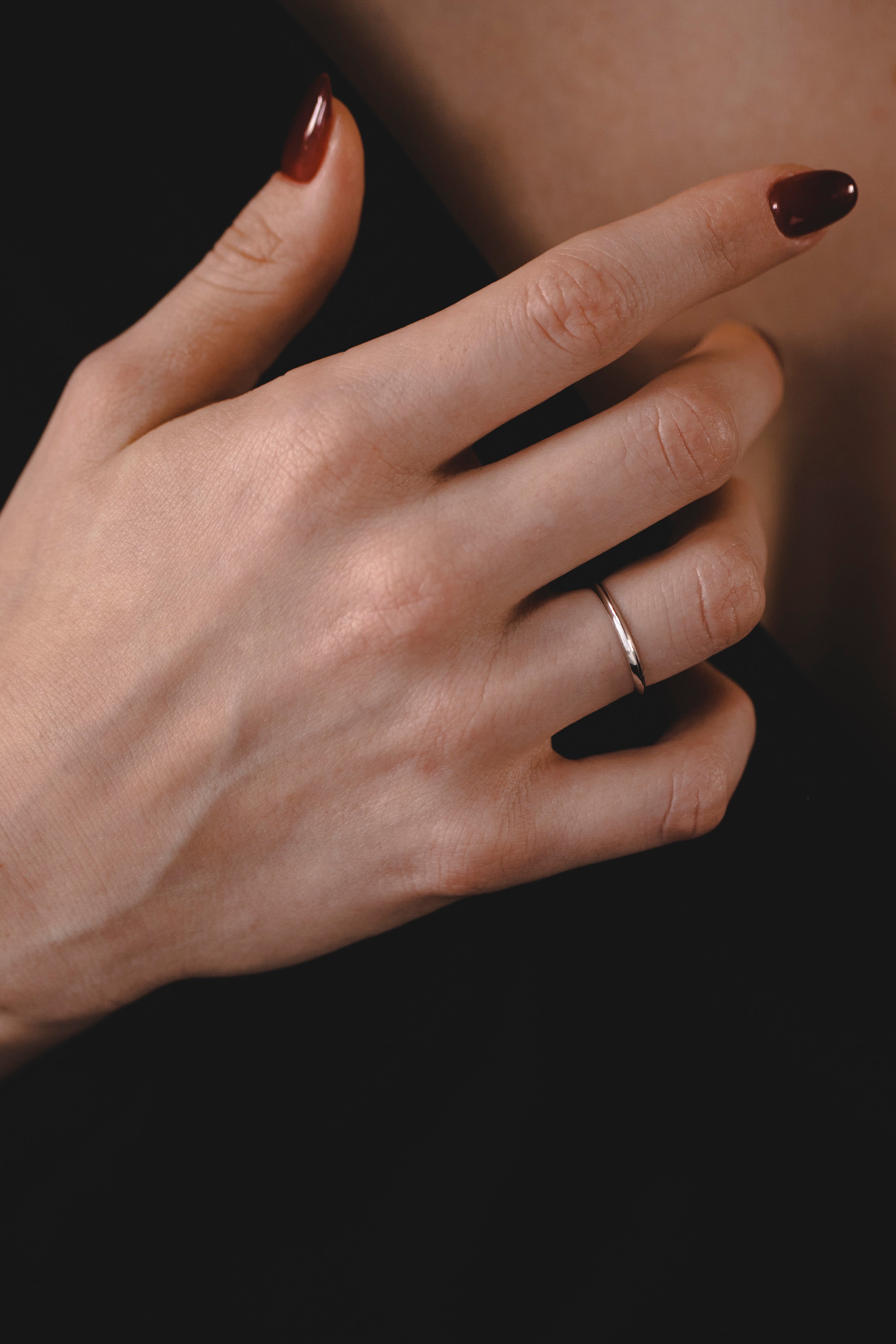 Jodie Gold Wedding Band - 2mm