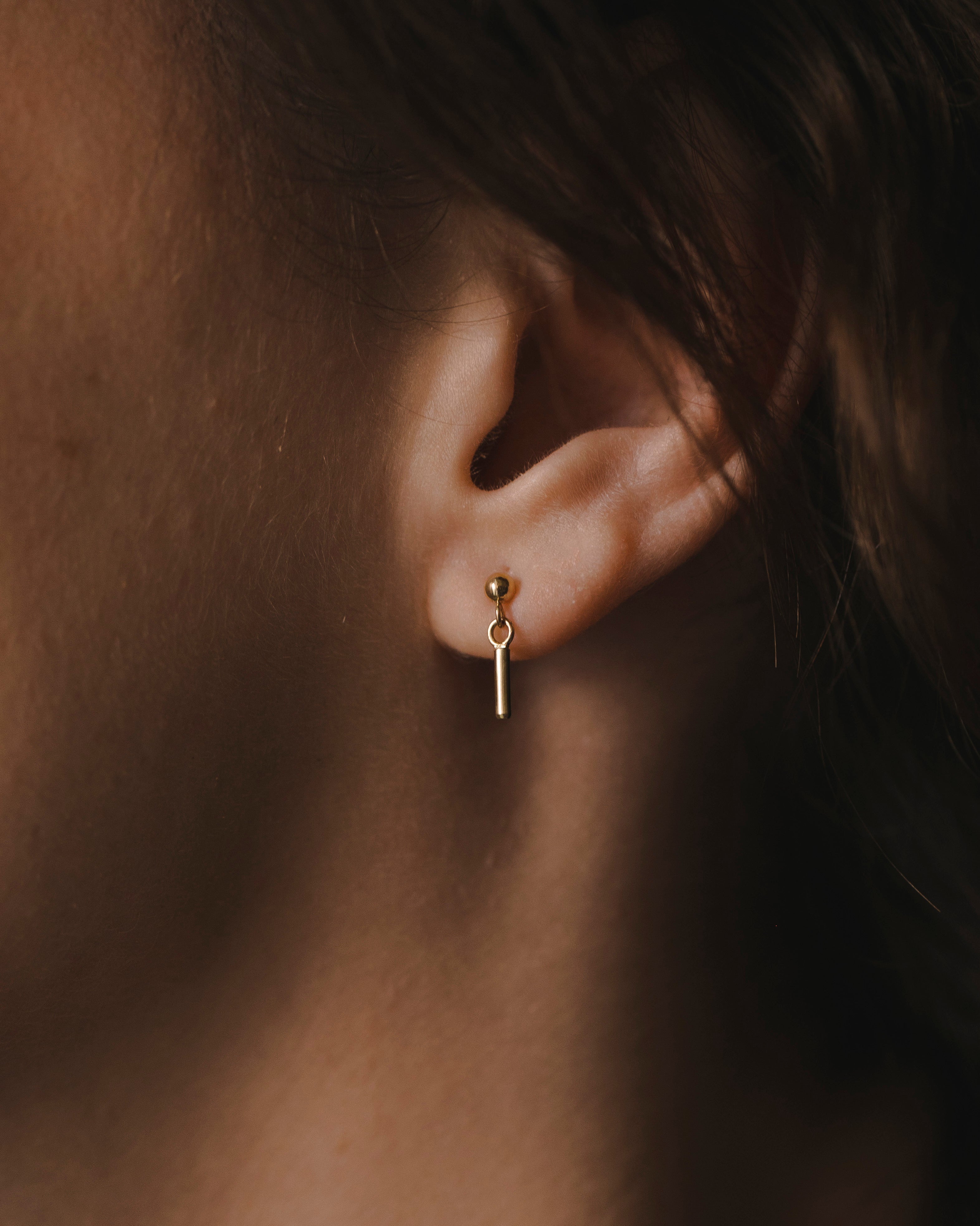 Alicia Gold Earring
