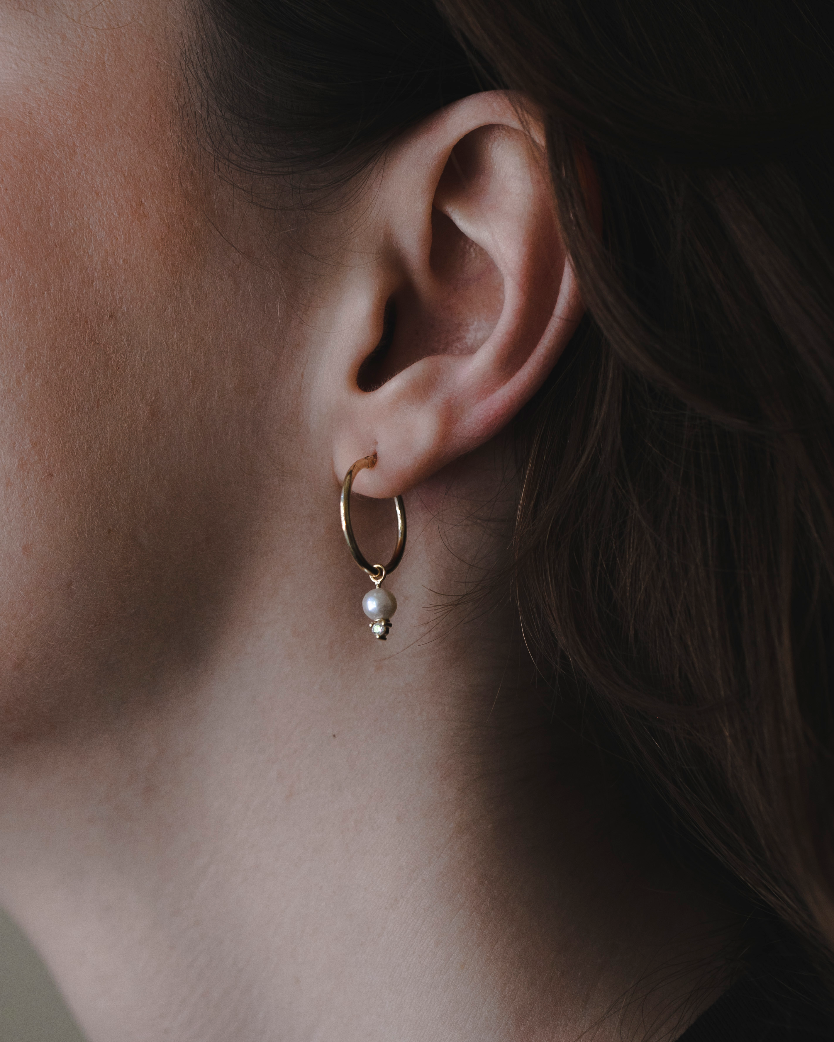 Hoop Scarlett Gold Earring