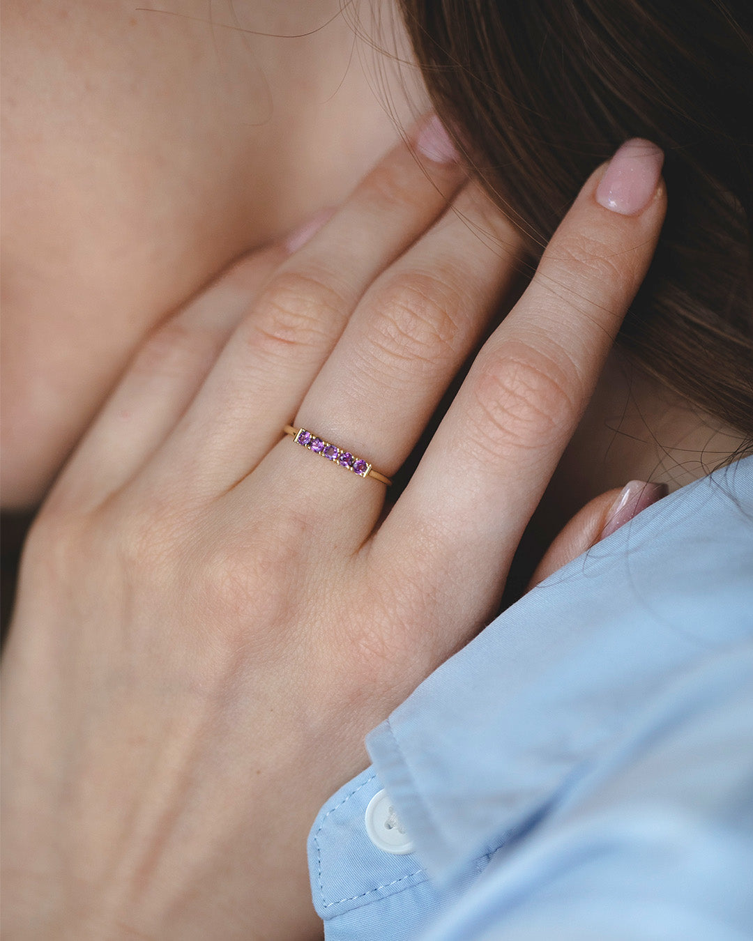 Candy Ring Amethyst
