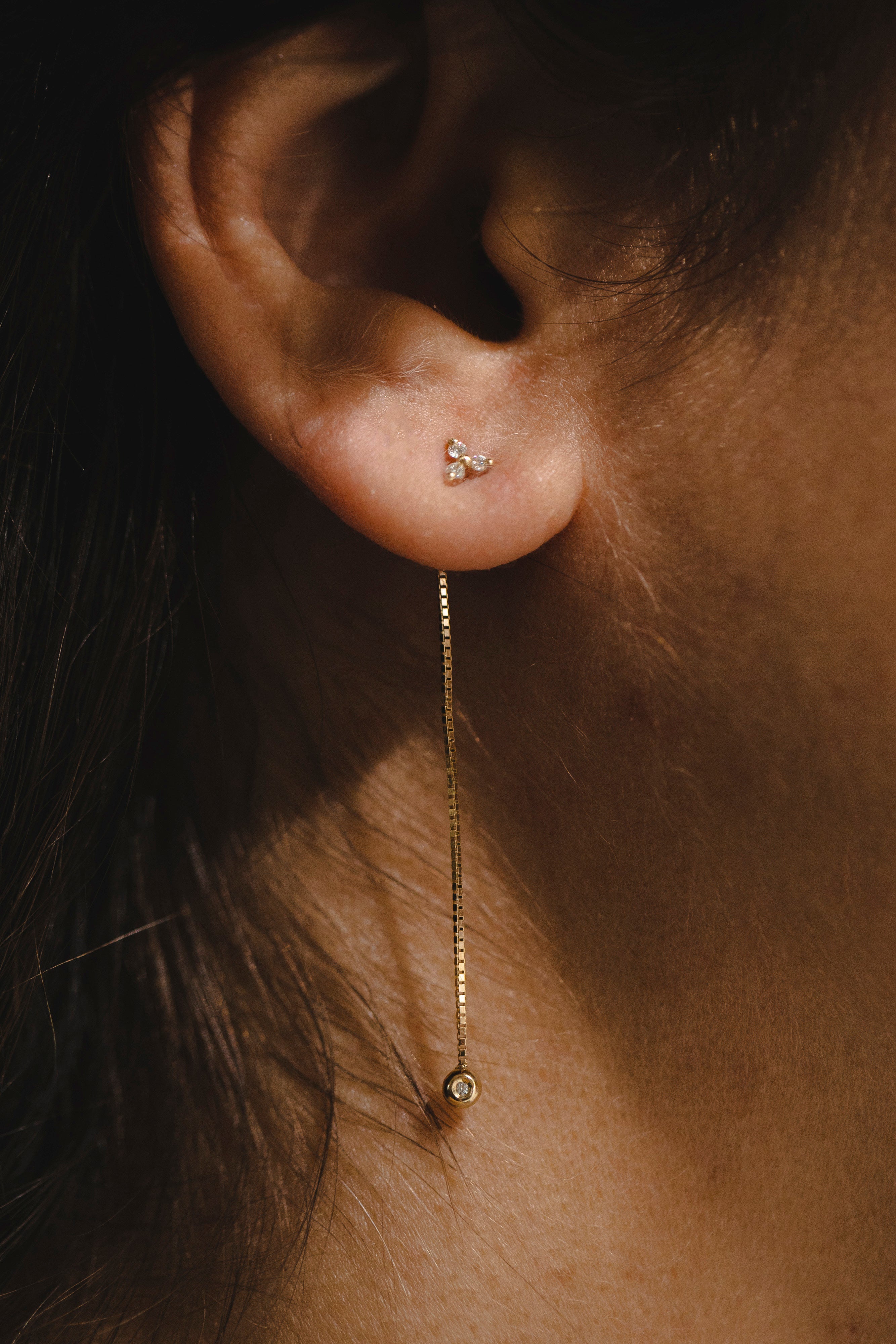 Butterfly back with Noni diamond