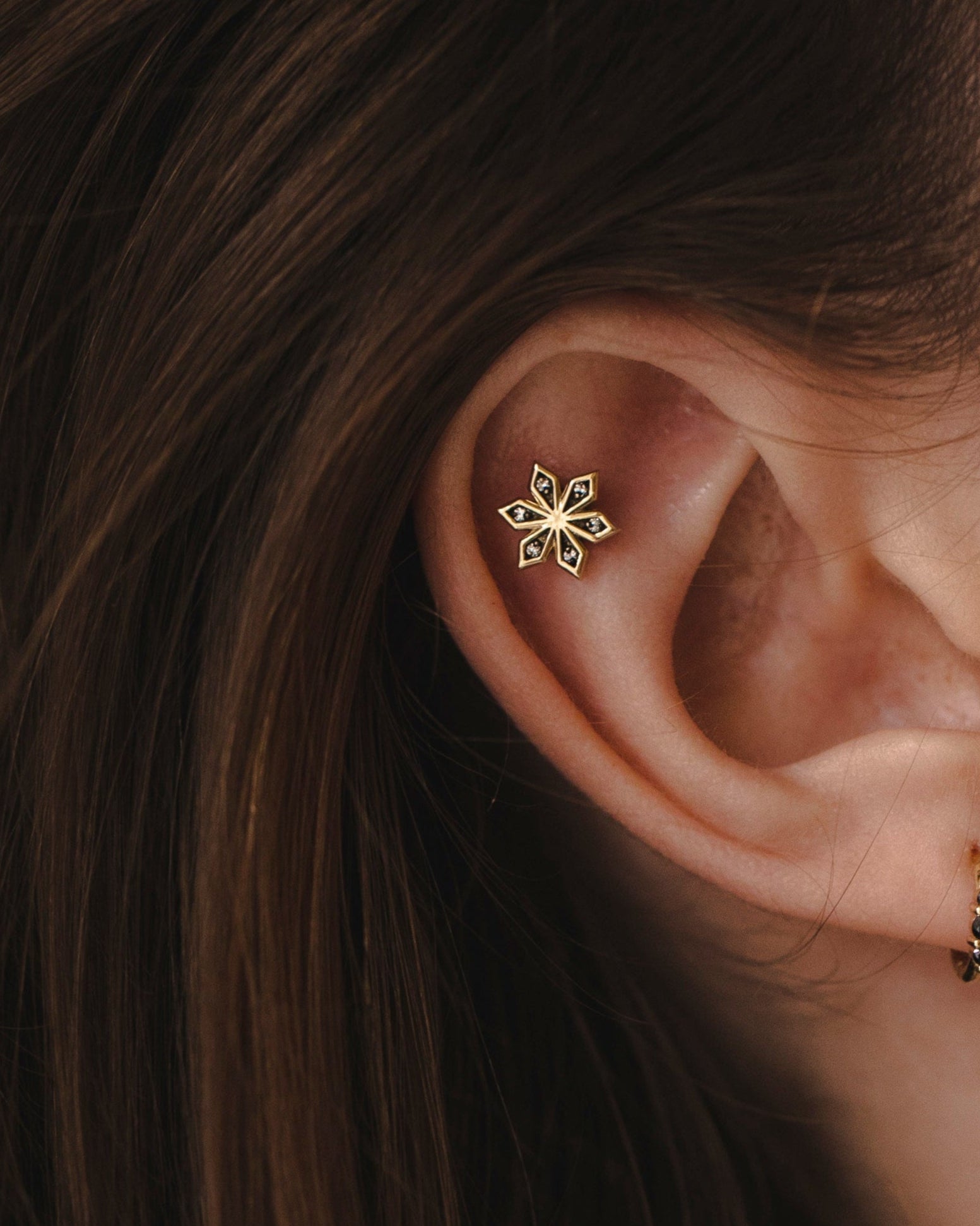 Rosalyn Piercing With Diamond