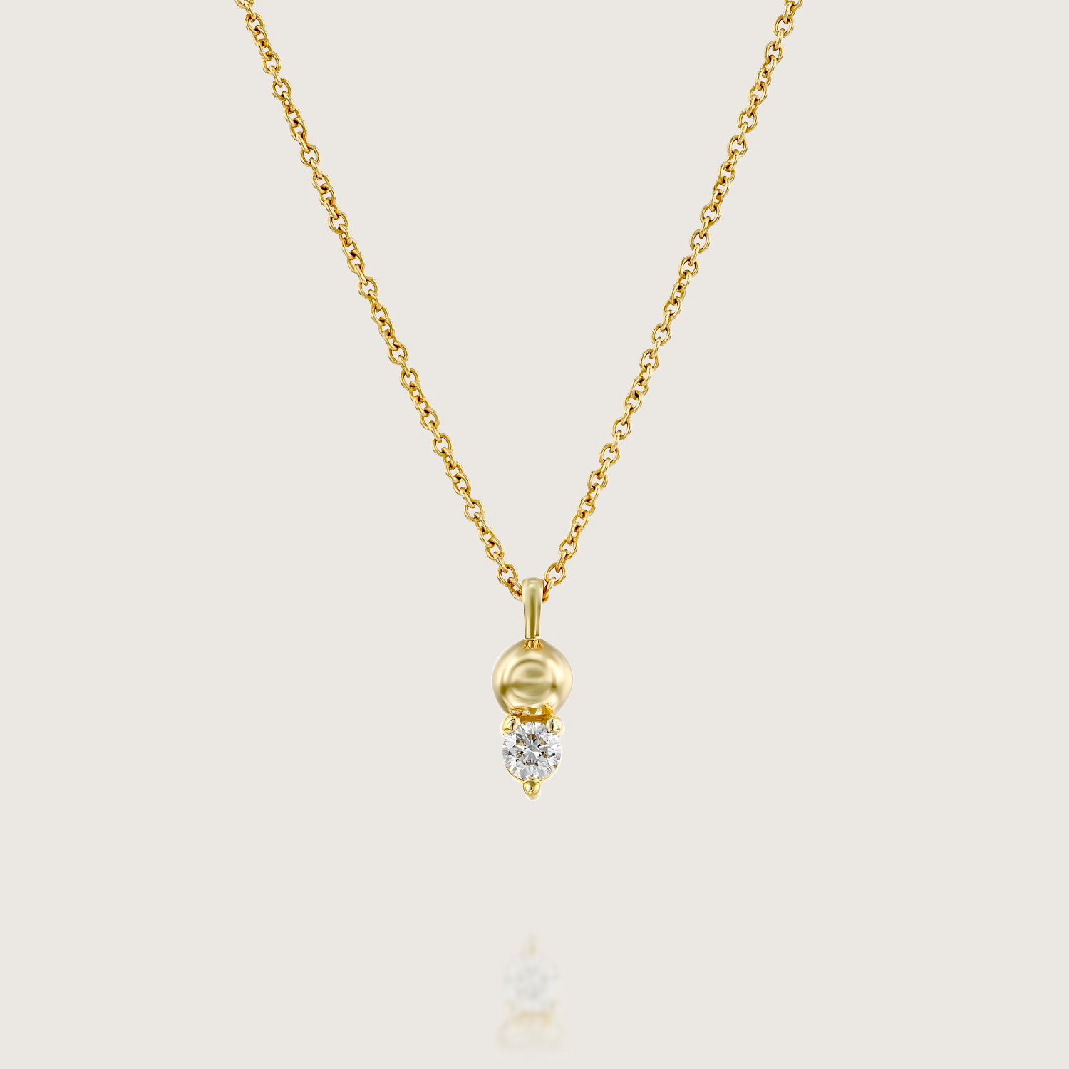Marie Necklace White Diamond