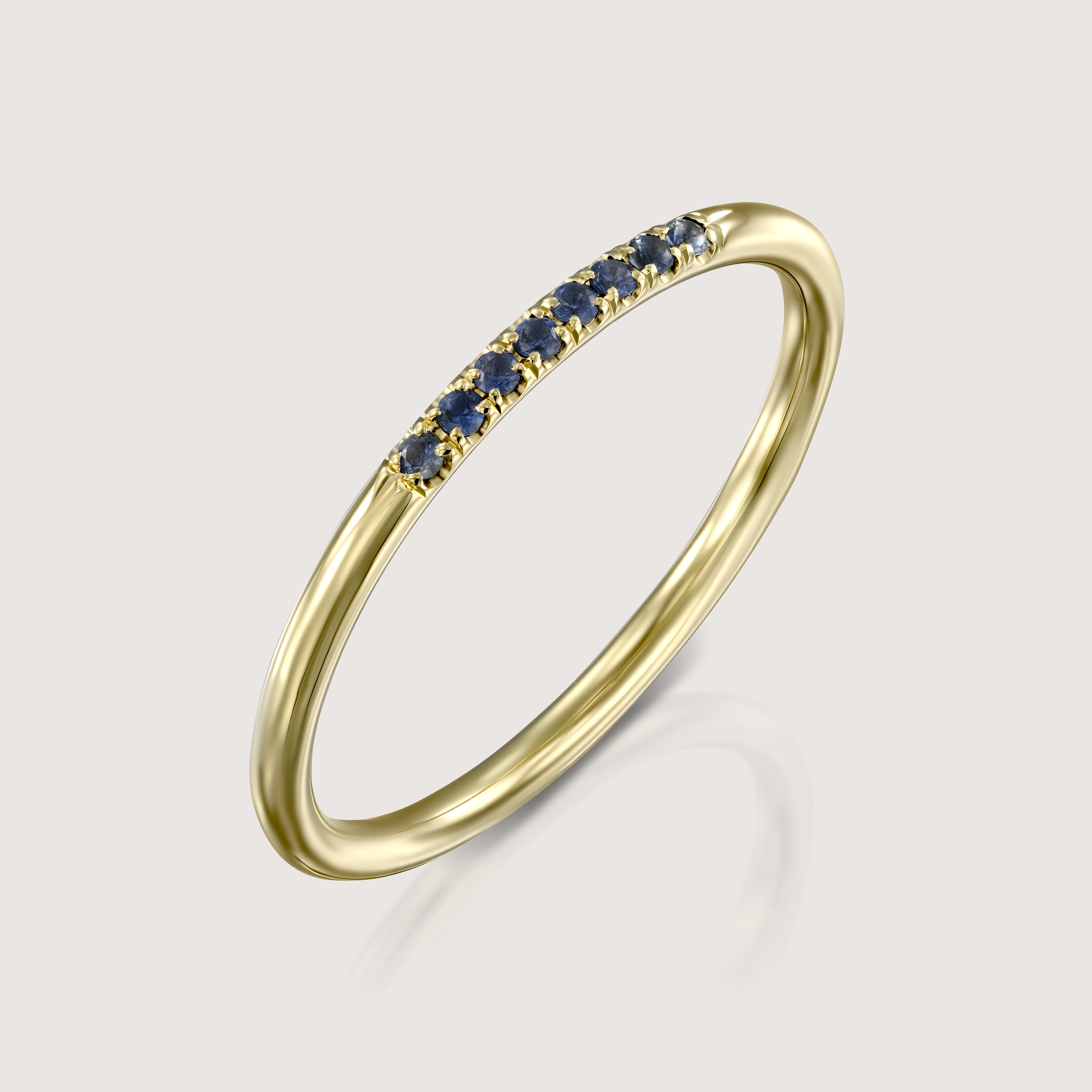 Kelly Ring with Sapphire