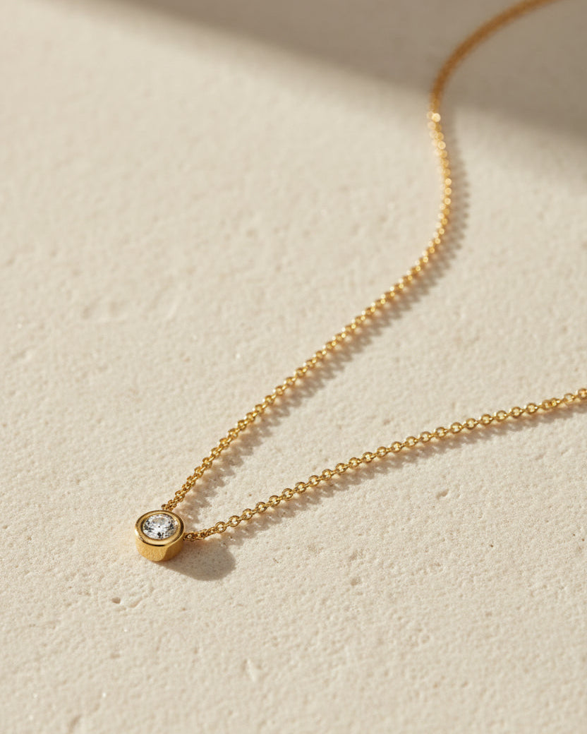 Margarita Necklace White Diamond