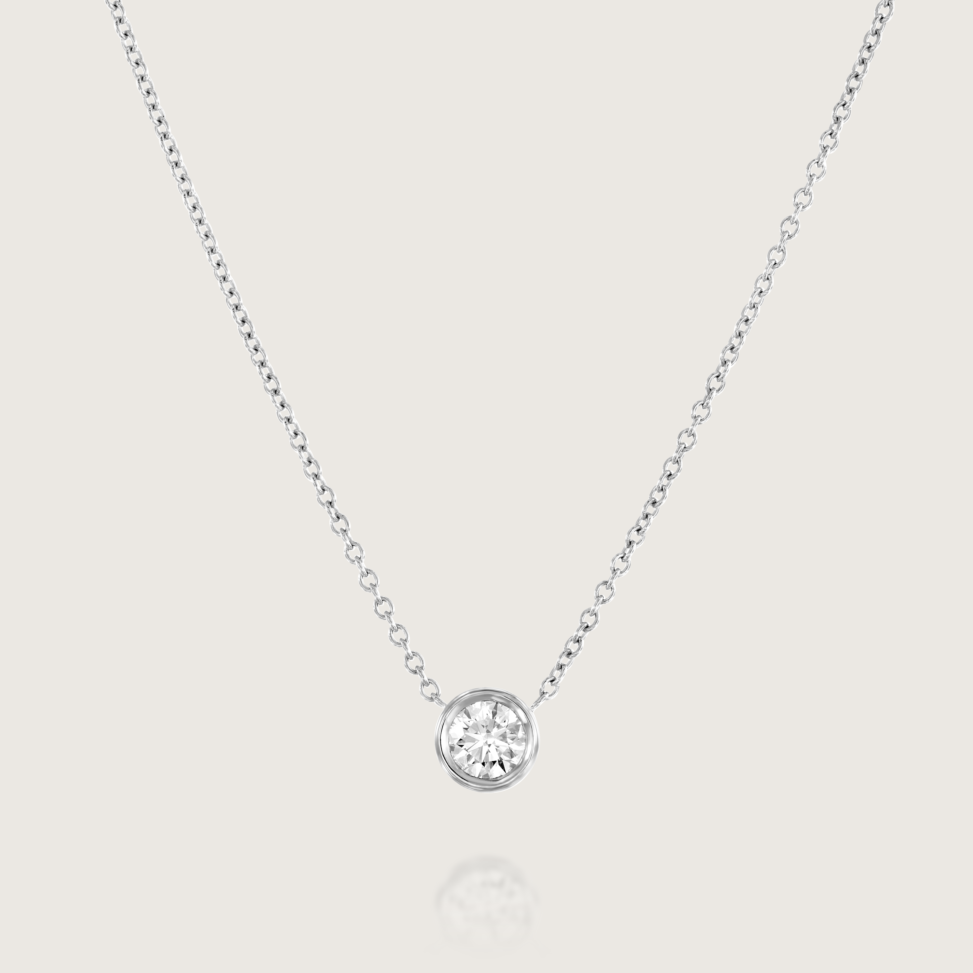 Margarita Necklace White Diamond