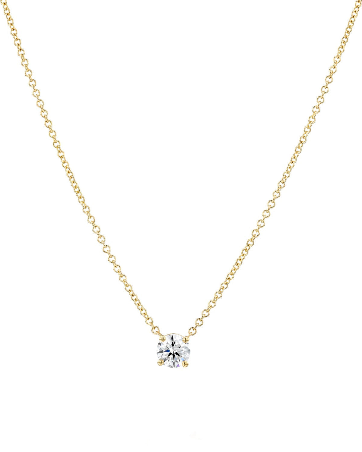 Annabelle Necklace White Diamond 5mm