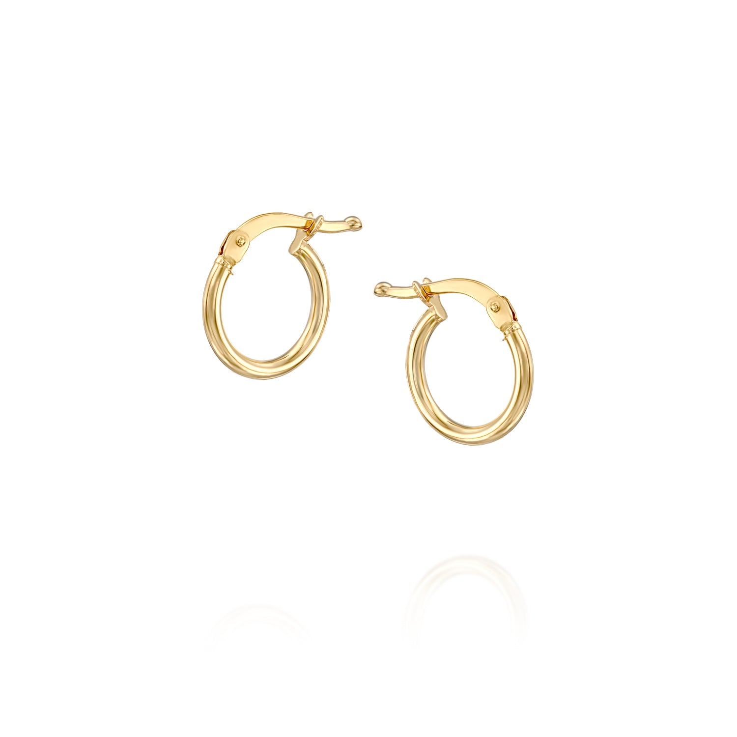 Whitney Gold Hoop Earring