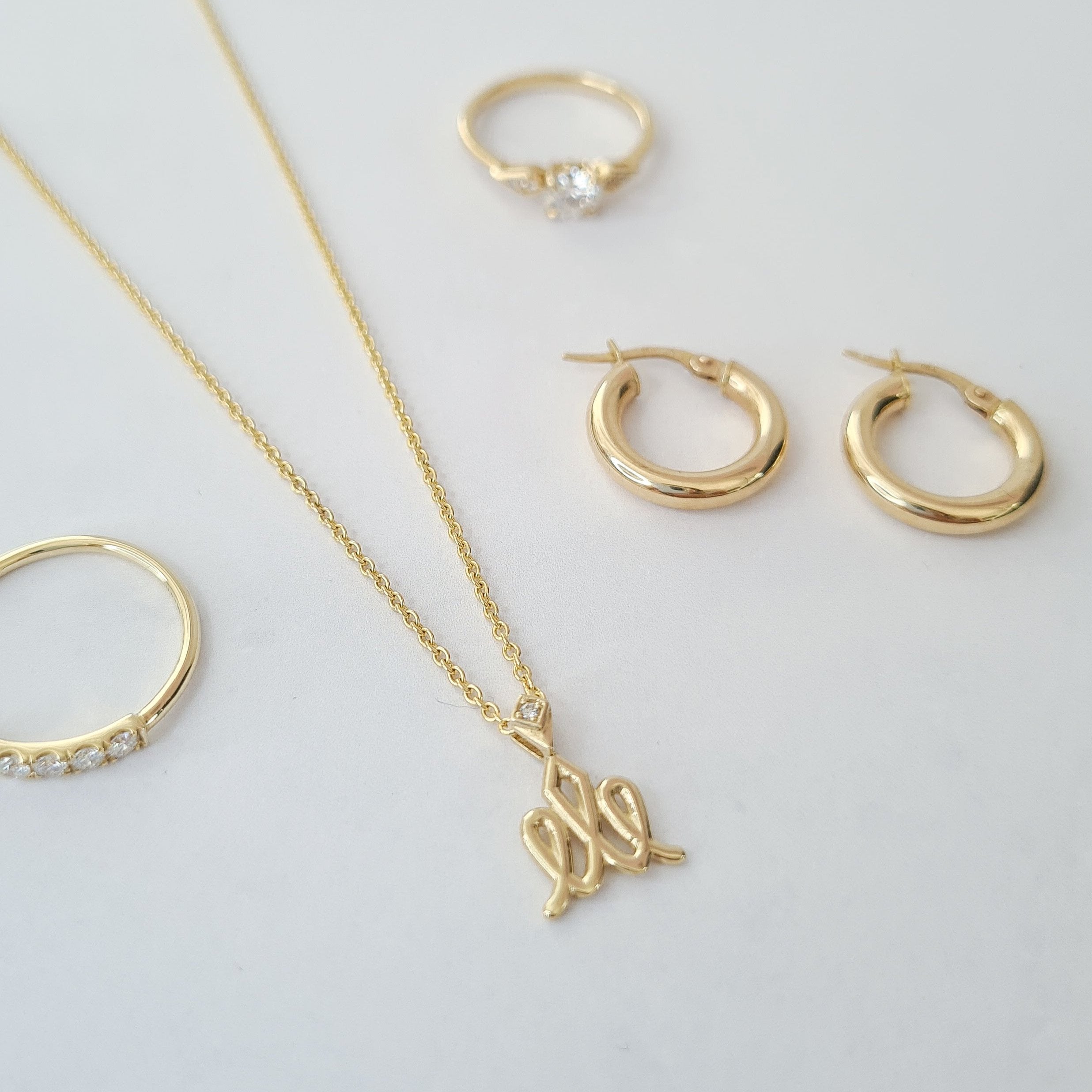 Crown Gold Necklace