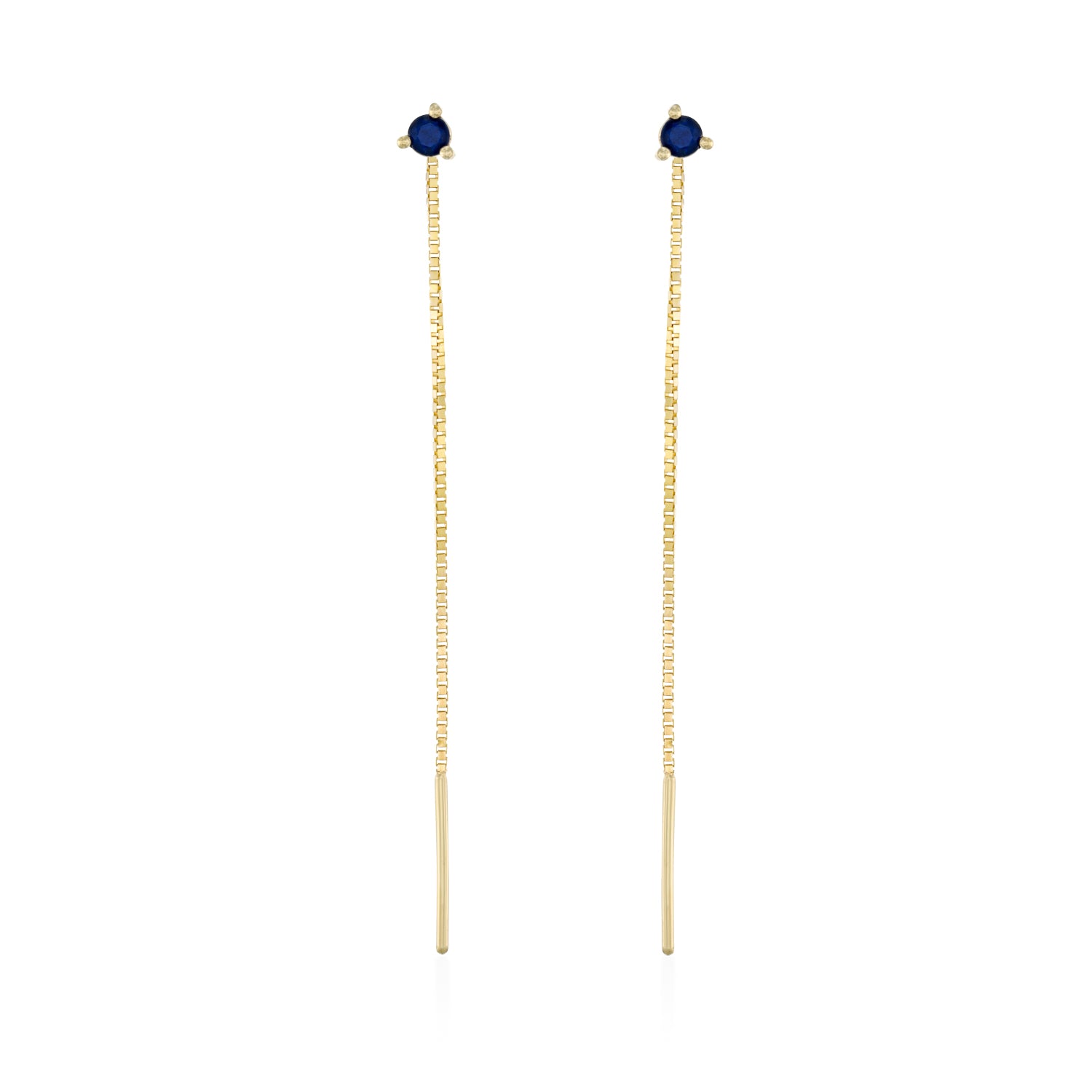 Noni Earring With blue Sapphire