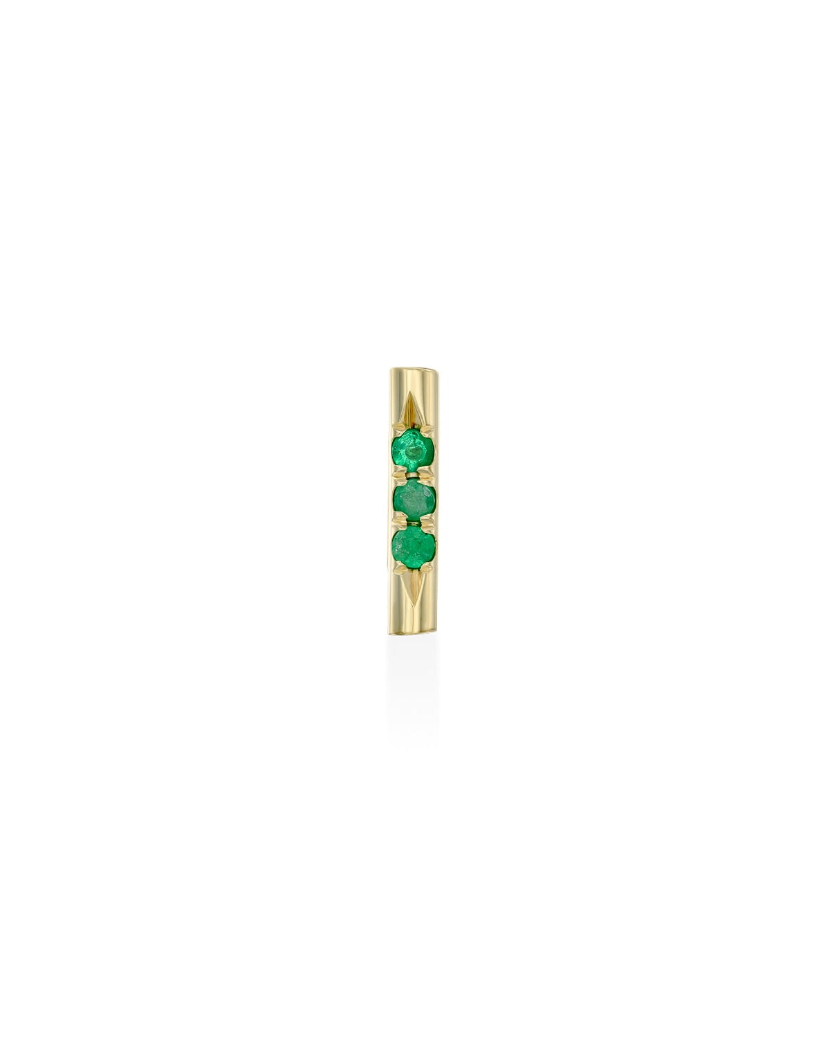Valerie Piercing Earring Emerald