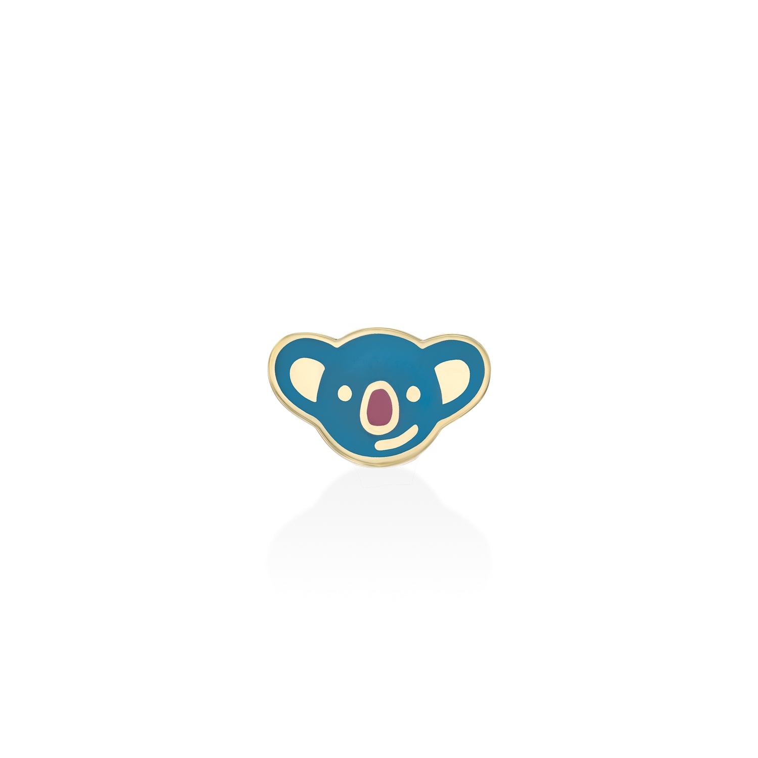 Koala Gold Earring