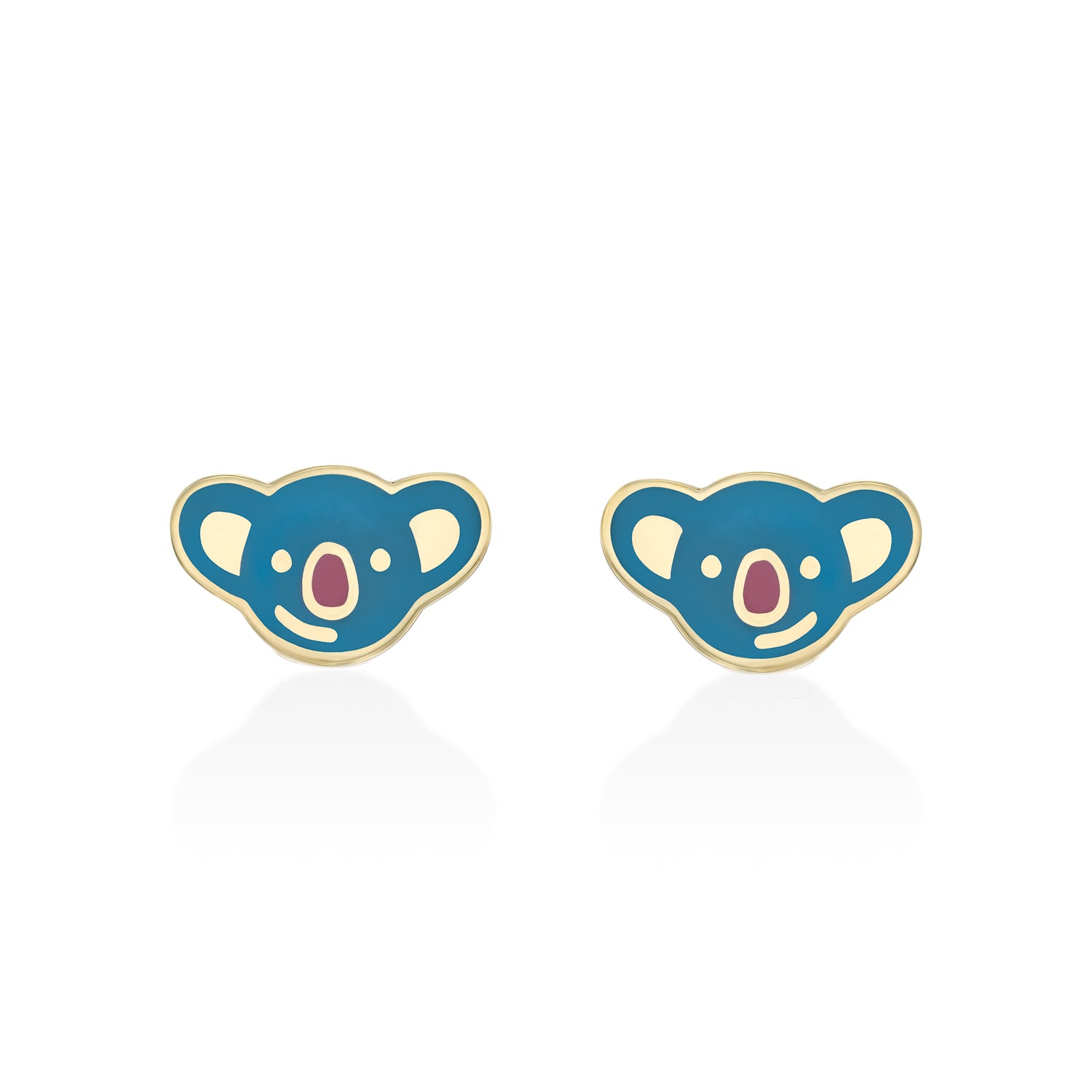 Koala Gold Earring