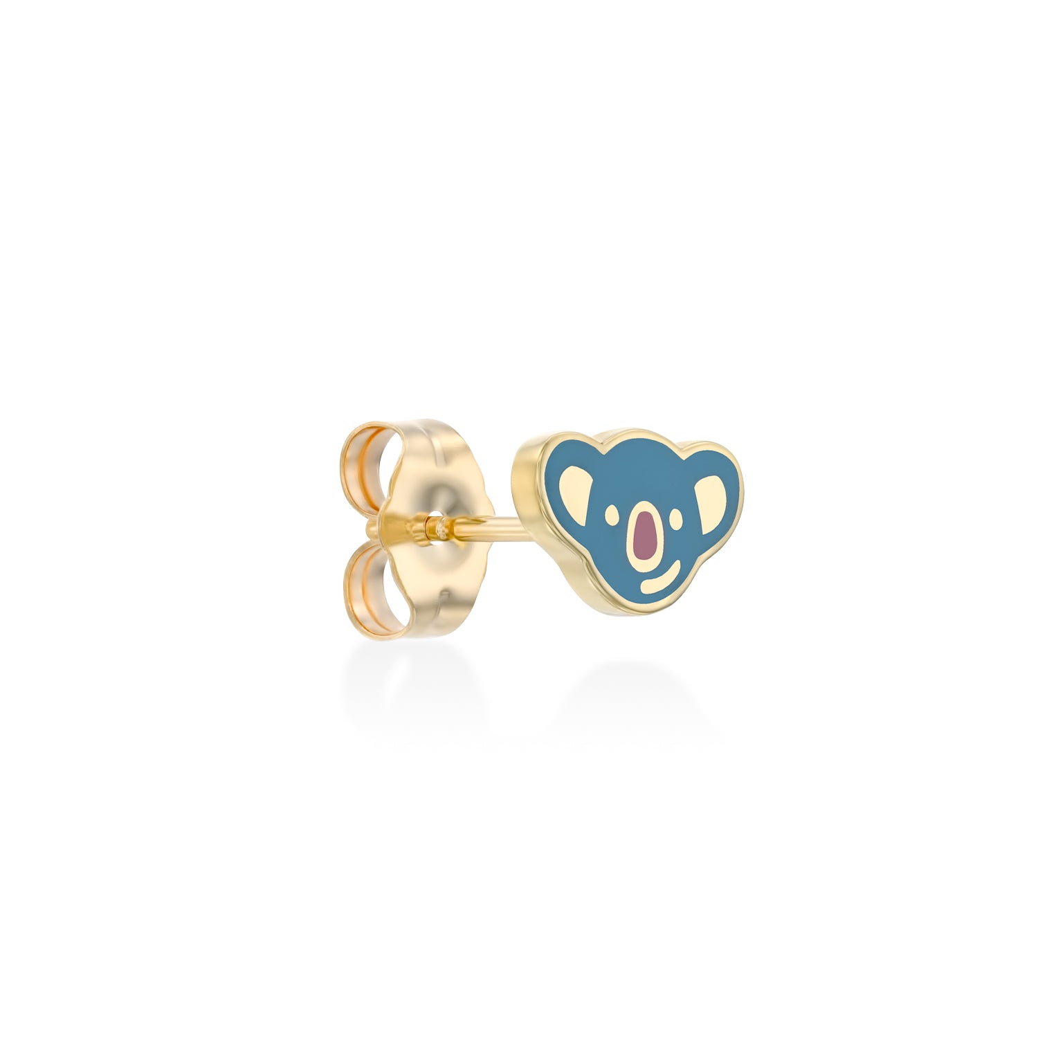 Koala Gold Earring