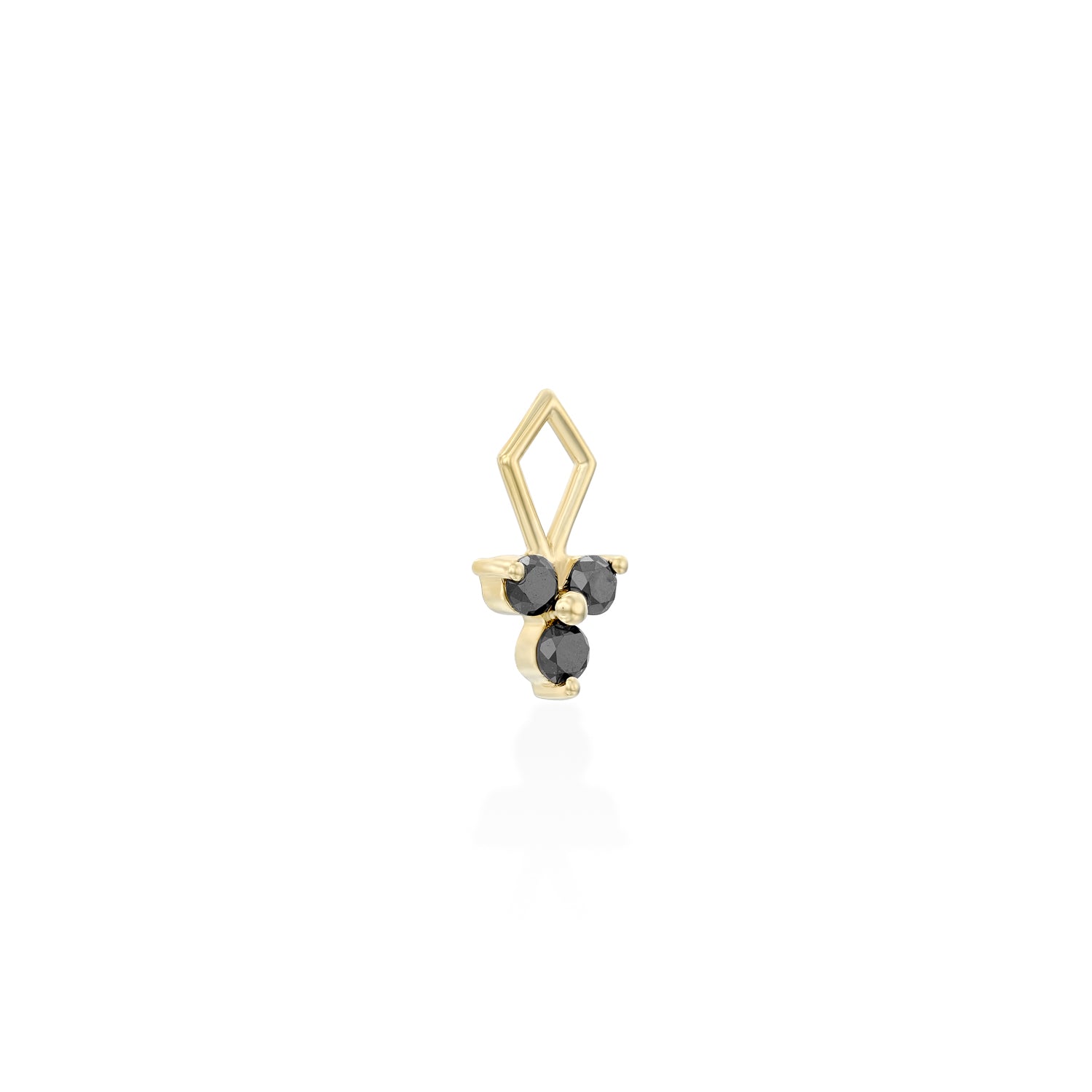 Grace charm black diamonds