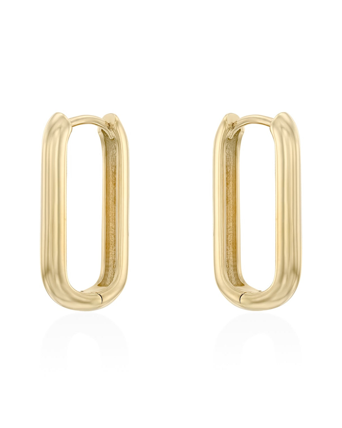 Ava gold hoop earring