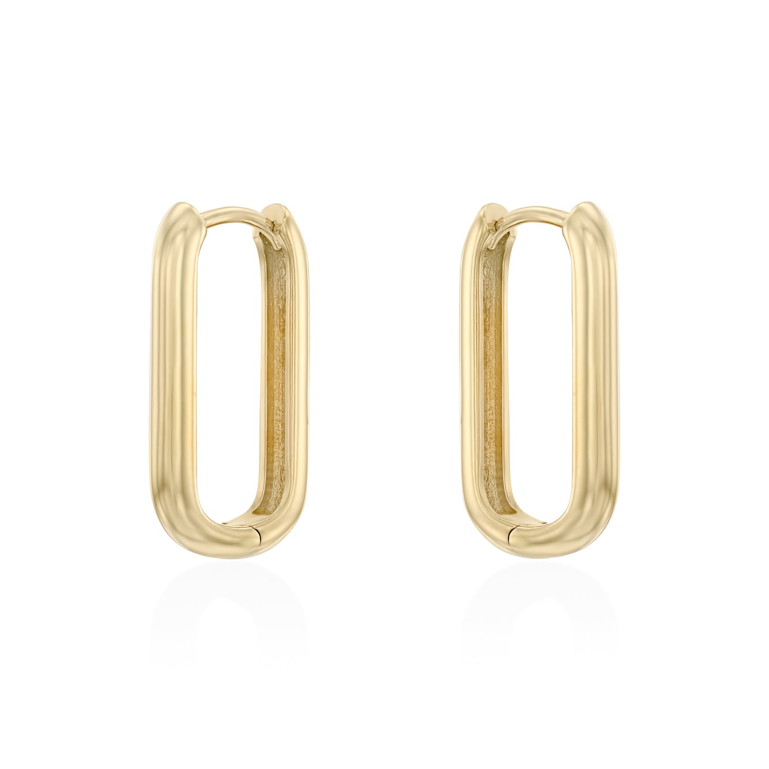 Ava gold hoop earring