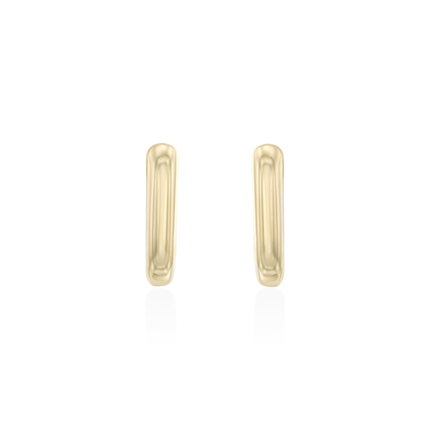 Mini Ava gold hoop earring