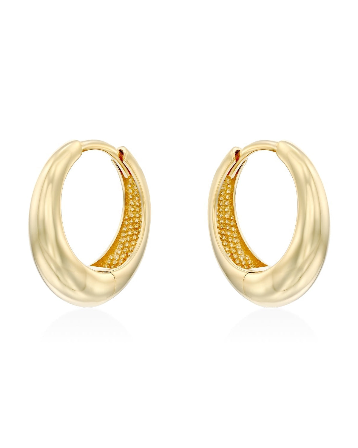 Mini Ariana Hoop Gold Earring