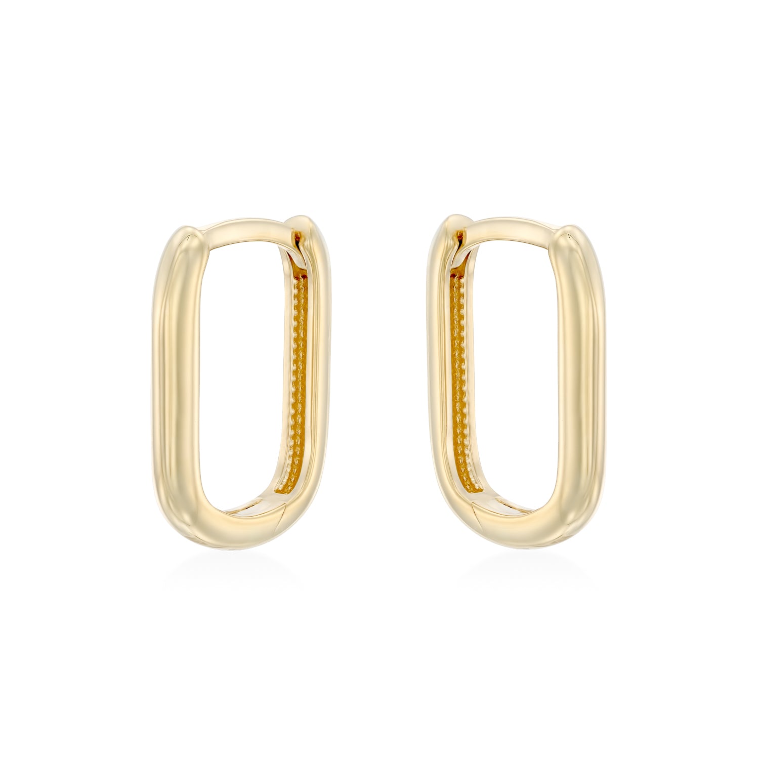 Ann gold hoop earring