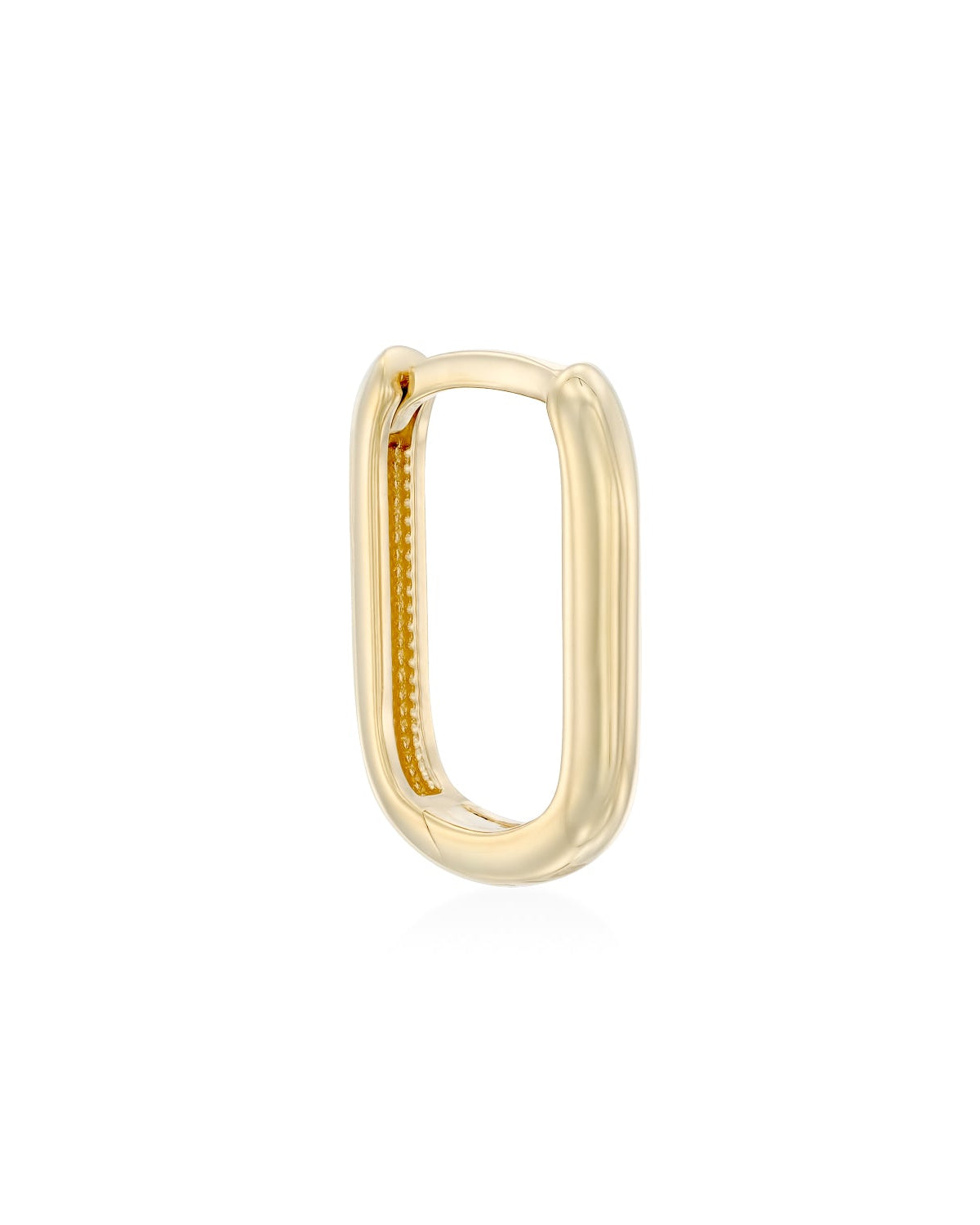 Ann gold hoop earring
