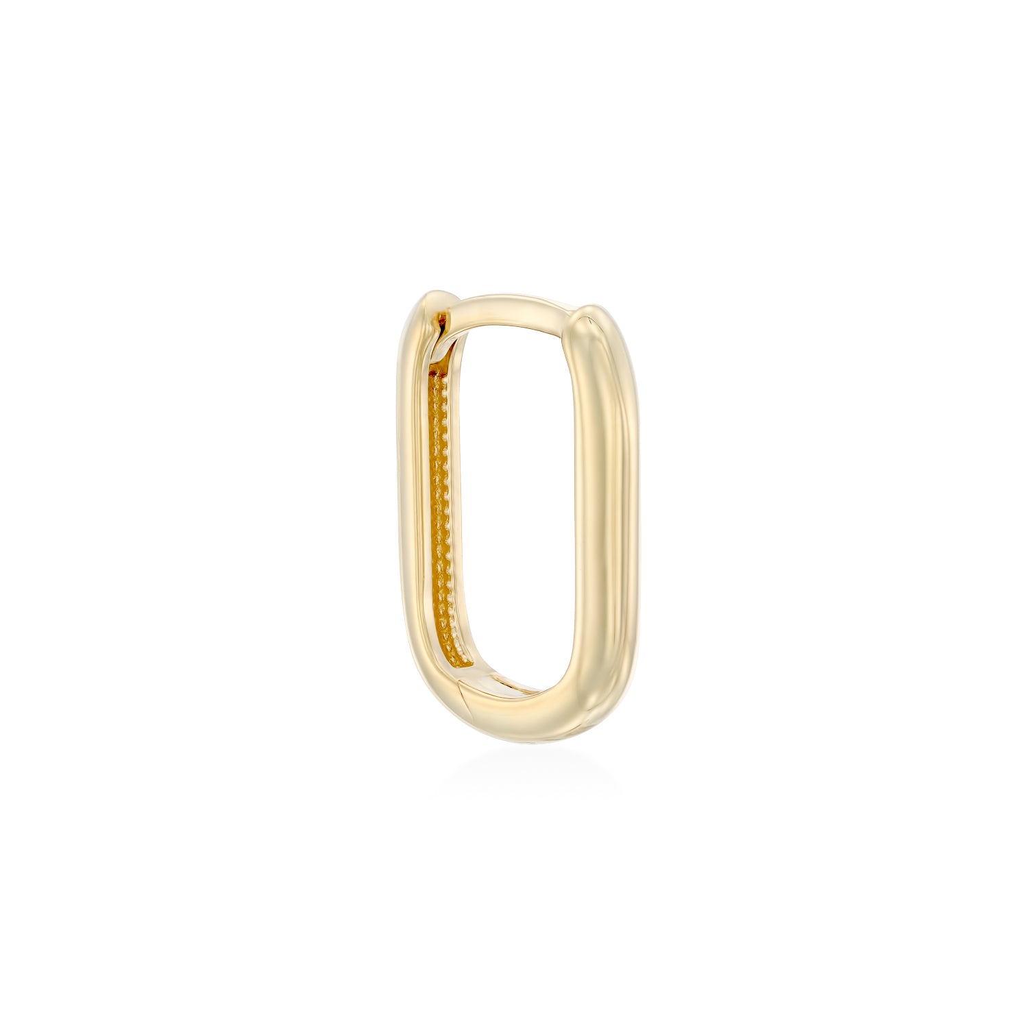 Ann gold hoop earring