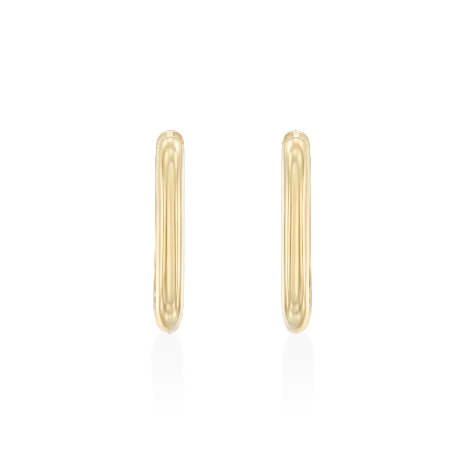 Ann gold hoop earring