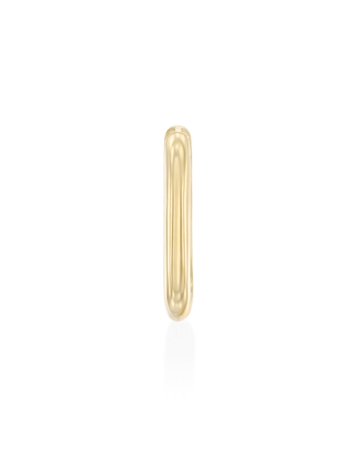 Ann gold hoop earring