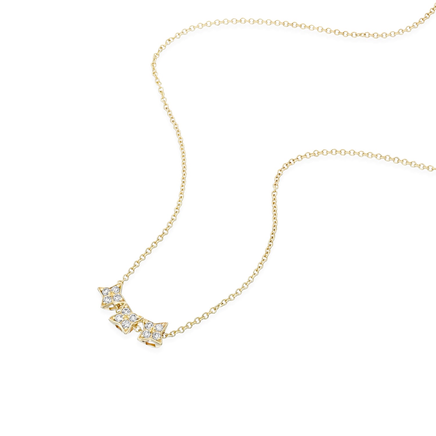 Jupiter Necklace with Diamonds