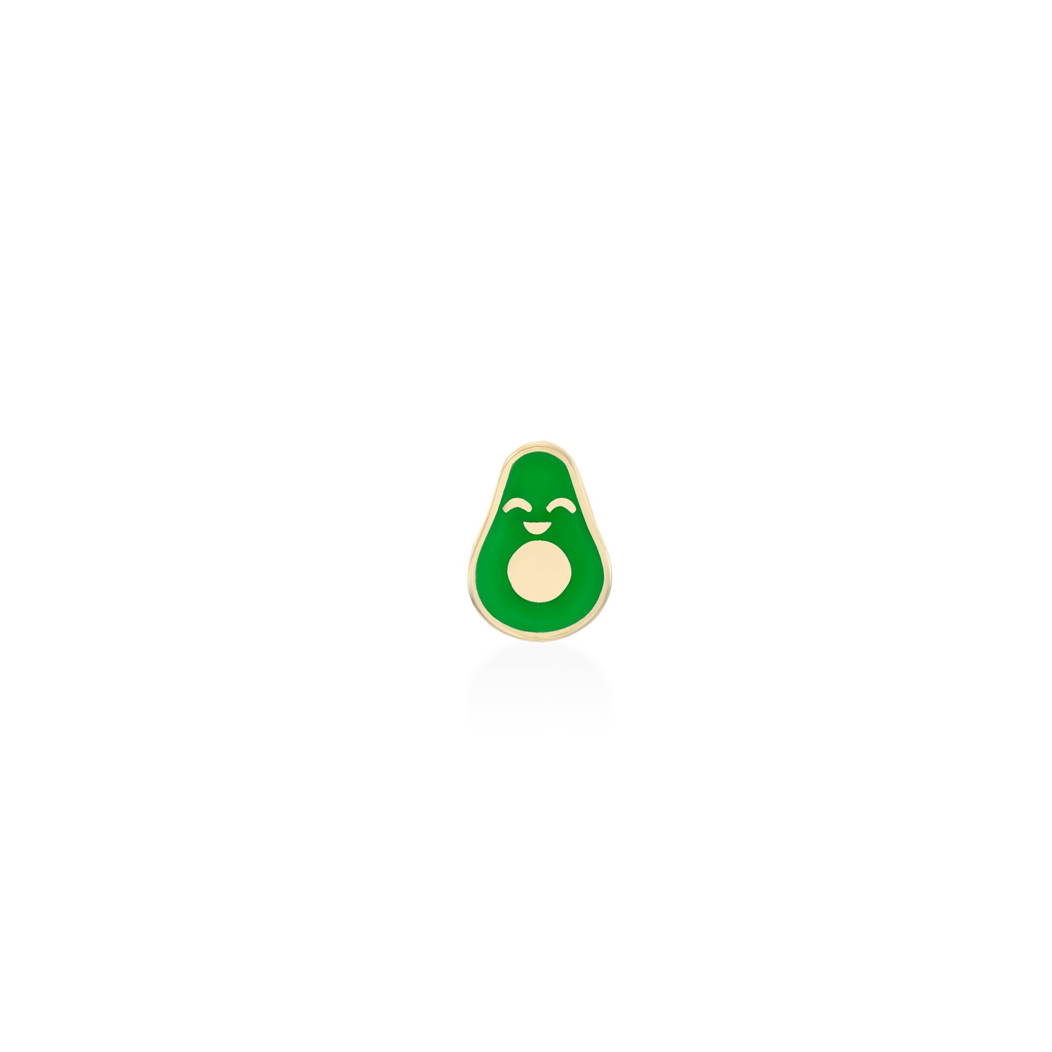 Avocado Gold Earring