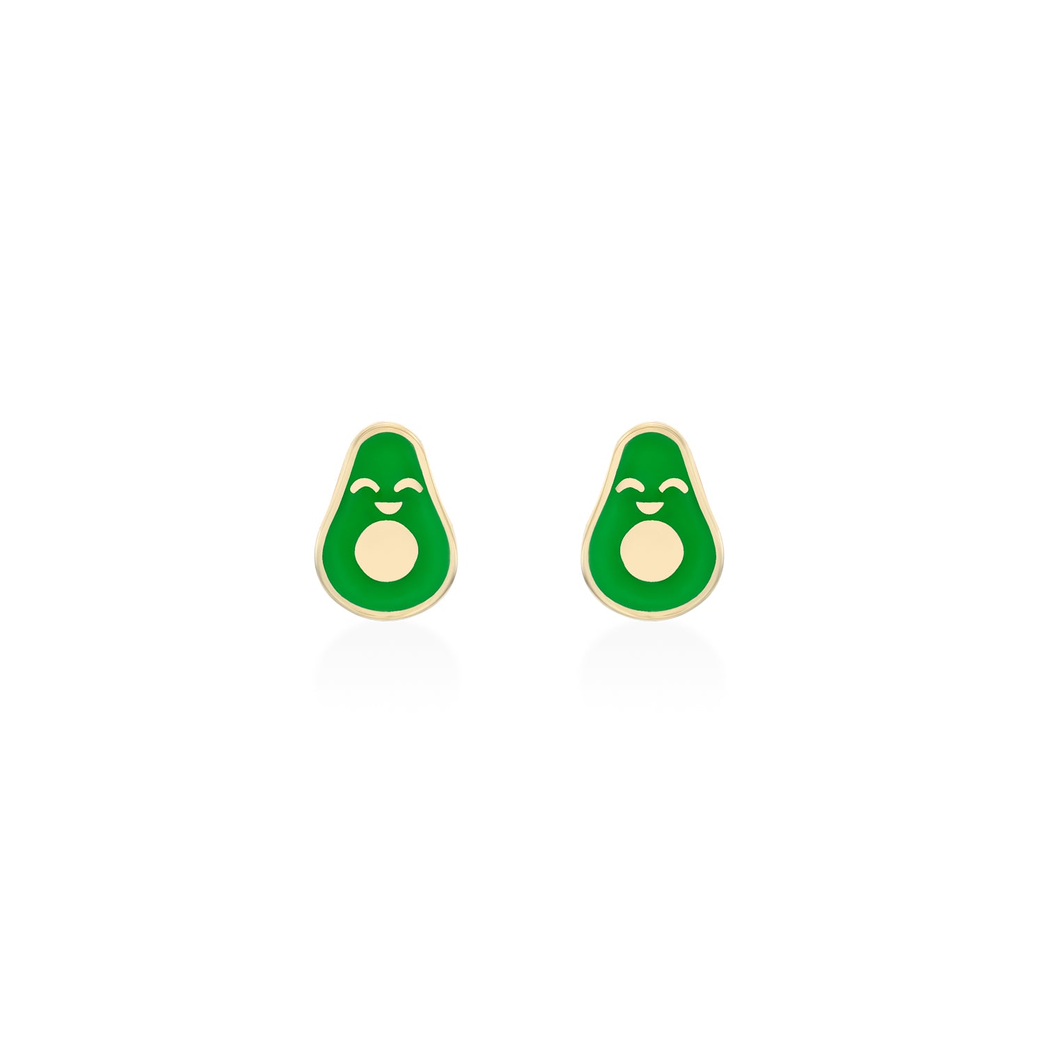 Avocado Gold Earring