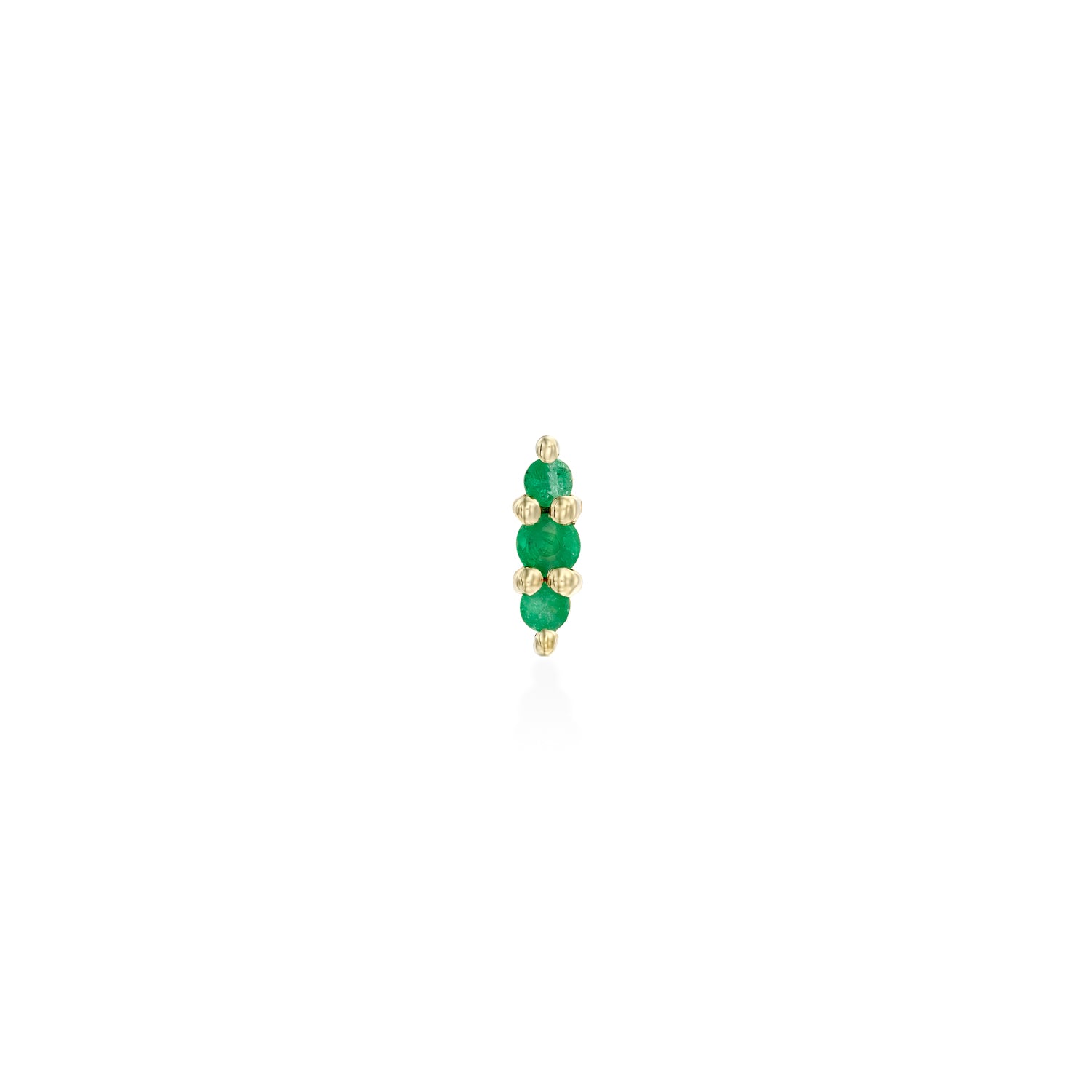 Mini Audrey Earring Emerald