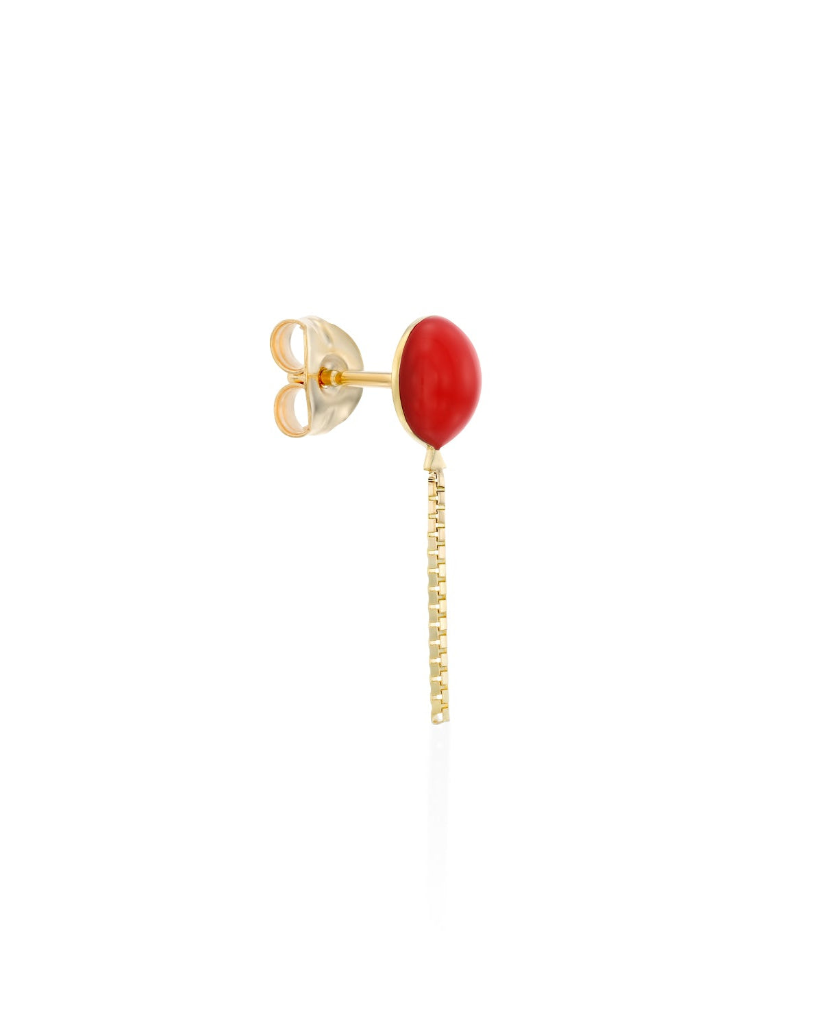 Balloon Red Earring