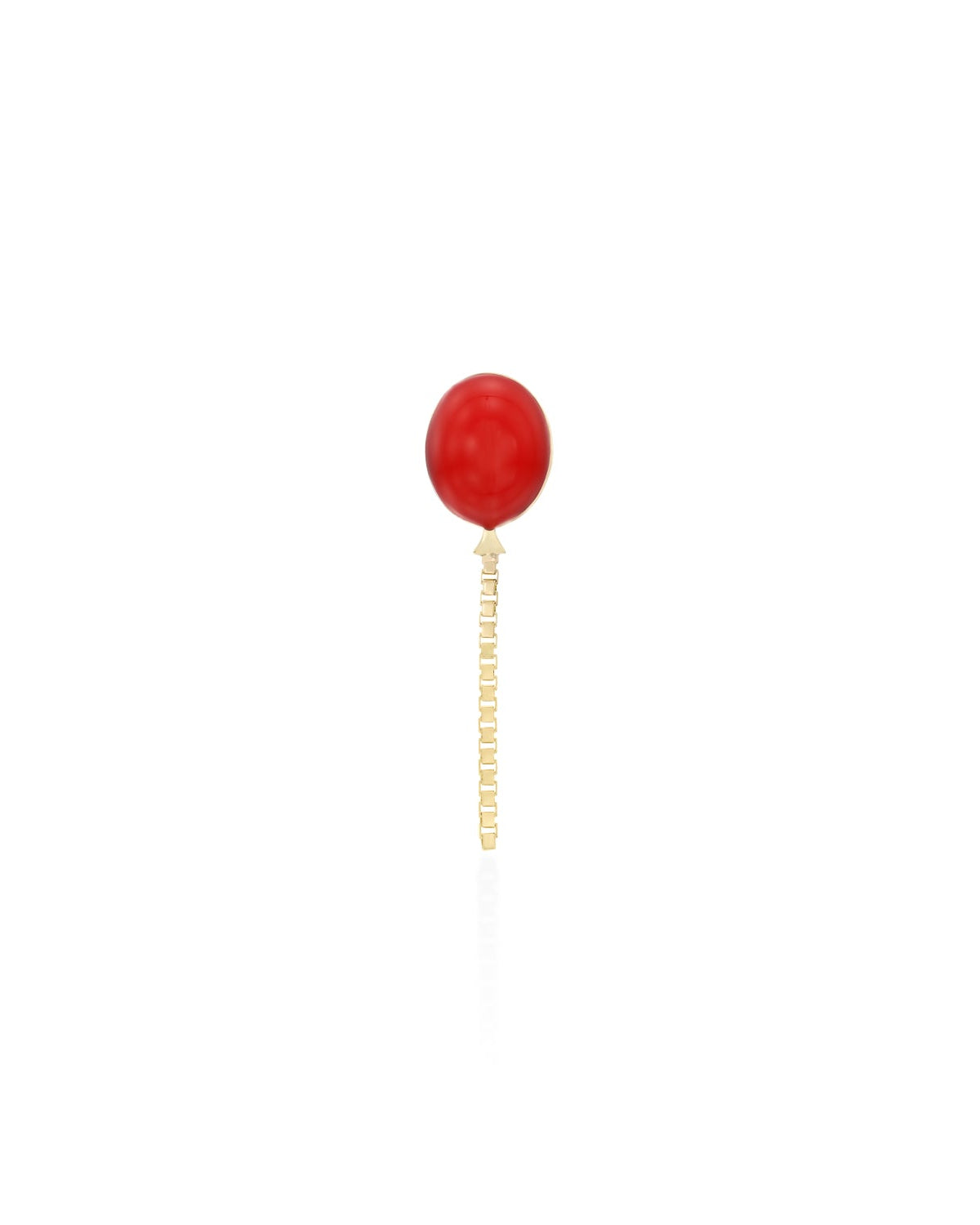 Balloon Red Earring