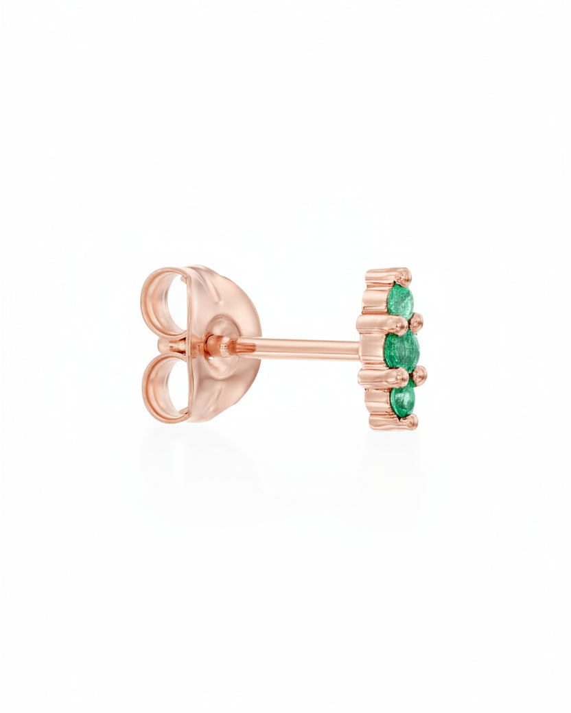 Mini Audrey Earring Emerald