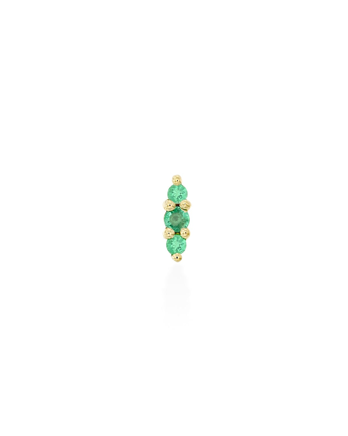 Mini Audrey Earring Emerald