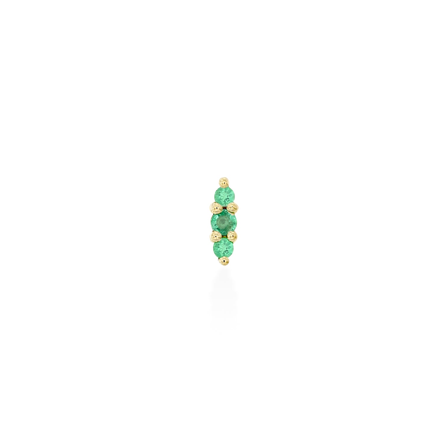 Mini Audrey Earring Emerald