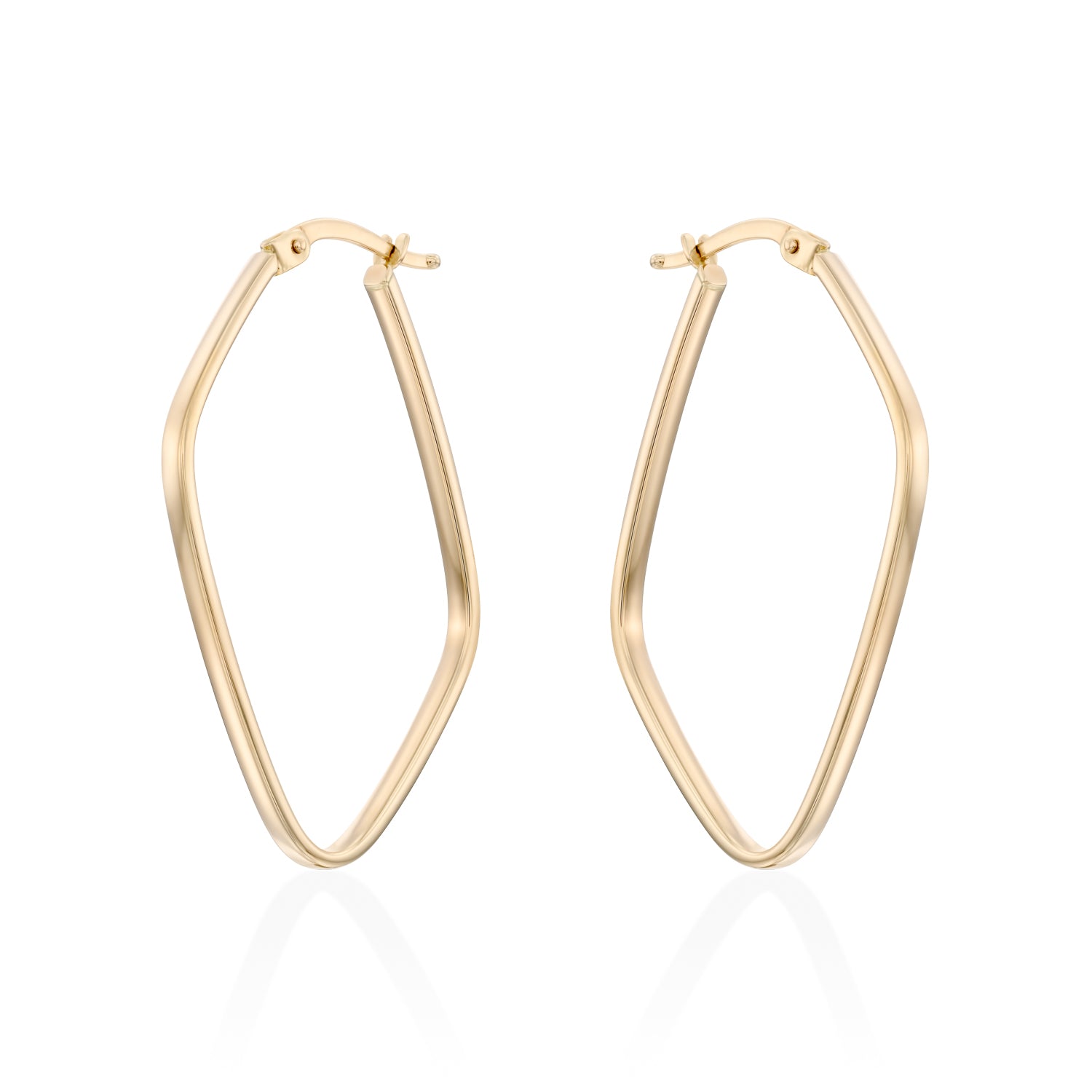 Hilary Gold Hoop Earring