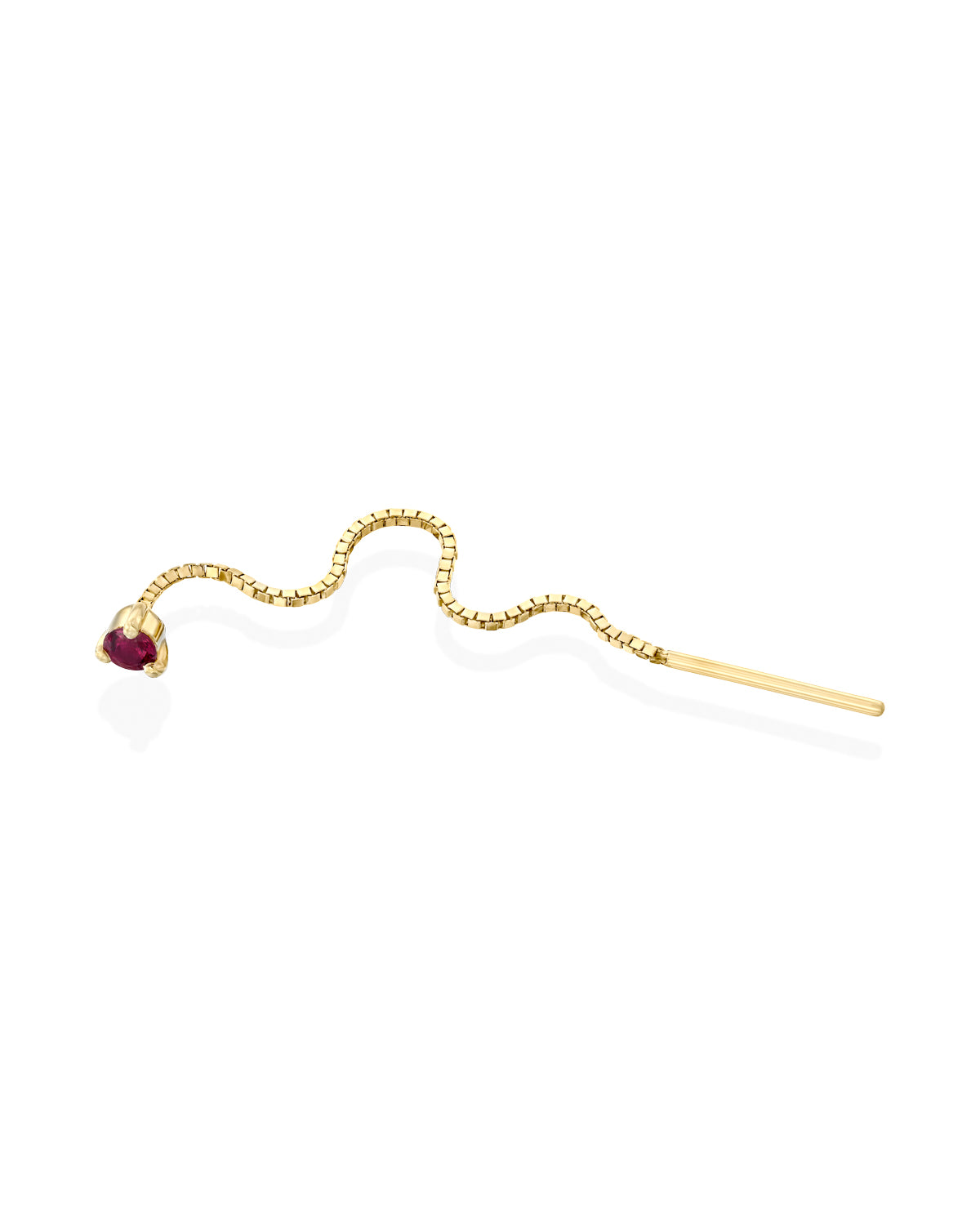 Noni Earring With Ruby