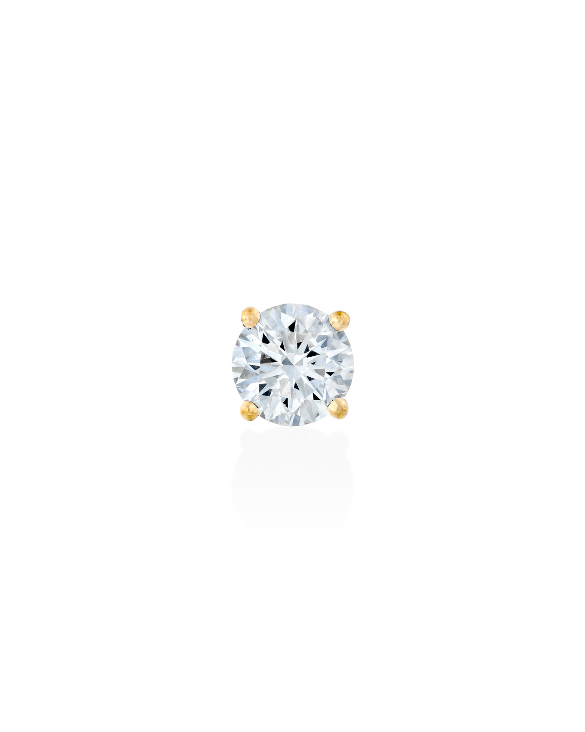 Martina Gold Earring 1ct lab Diamond