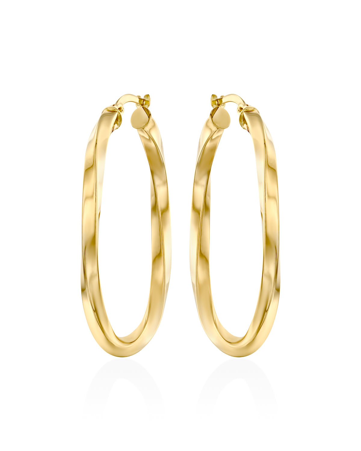 Betty Gold Hoop Earrings
