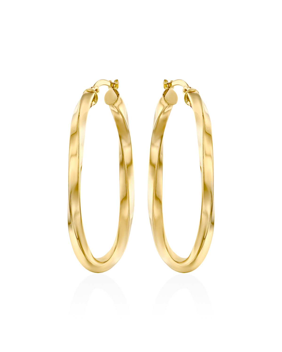 Betty Gold Hoop Earrings