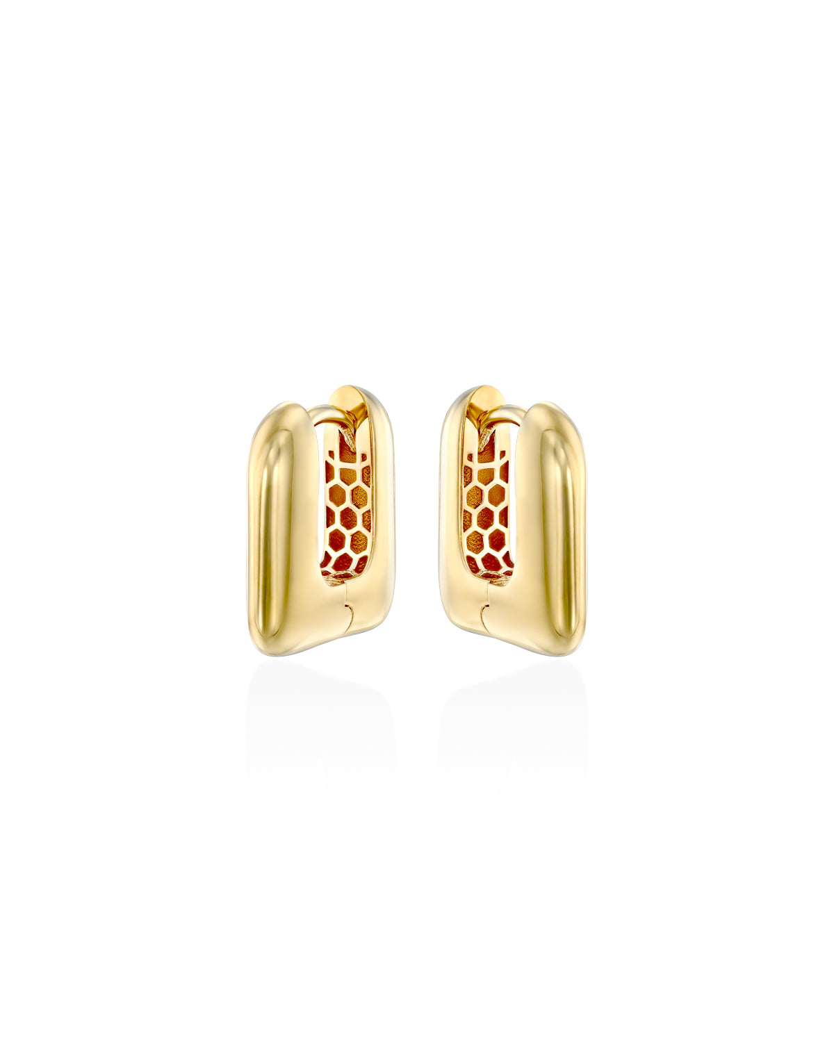 Mandy Gold Hoop Earrings