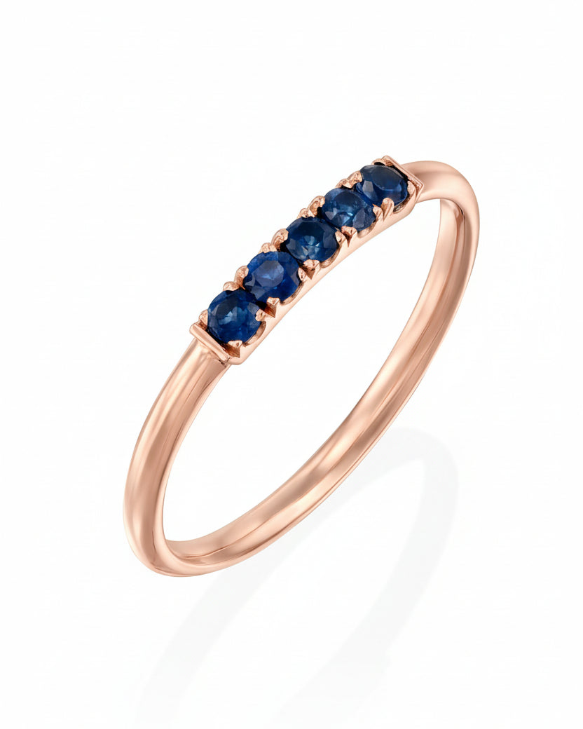 Candy Gold Ring Sapphire