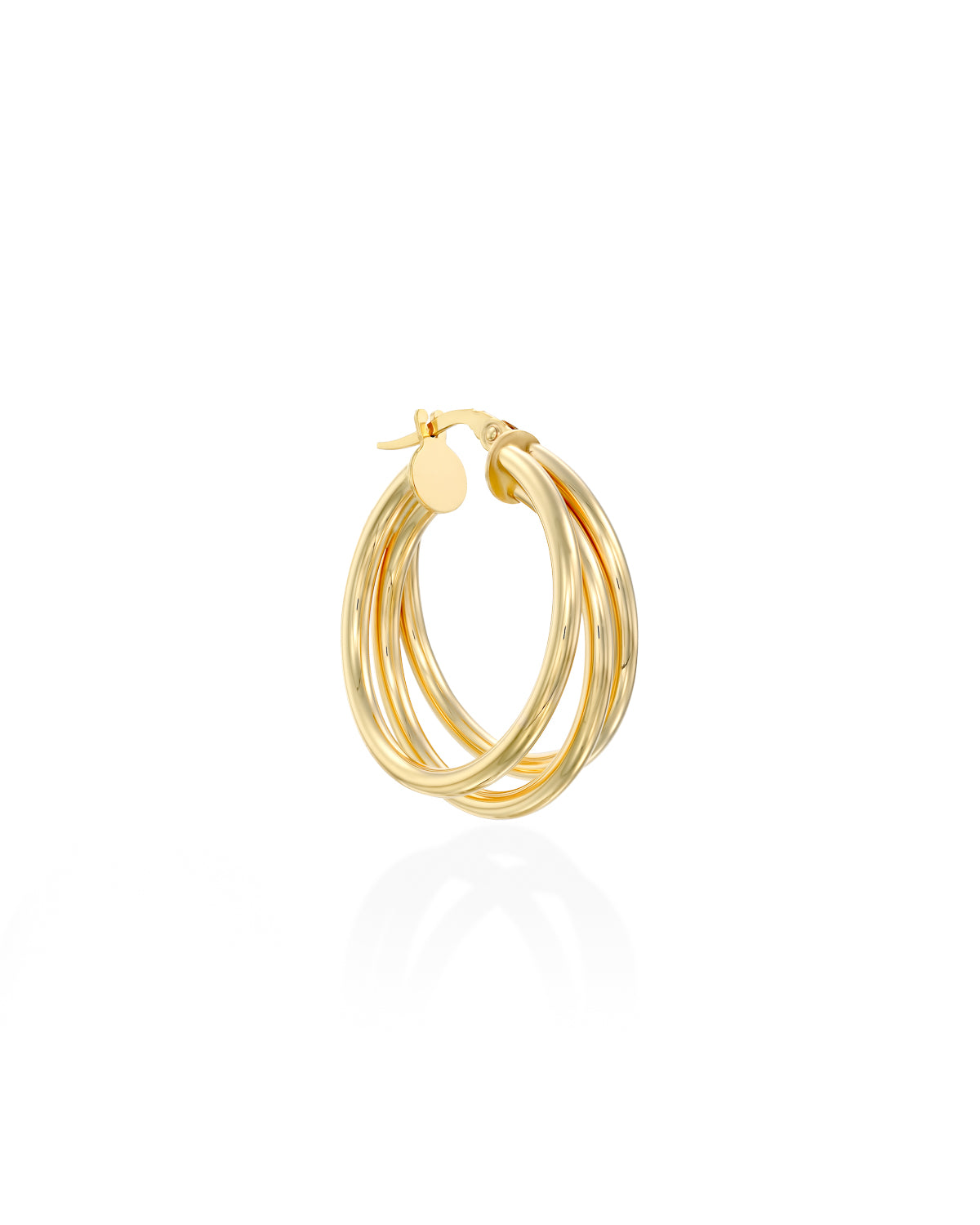 Erica gold hoop earring