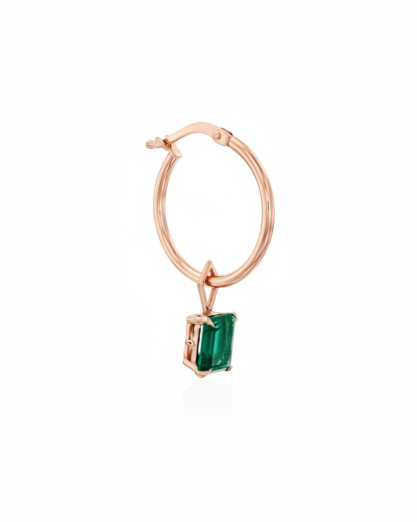 Padme charm emerald